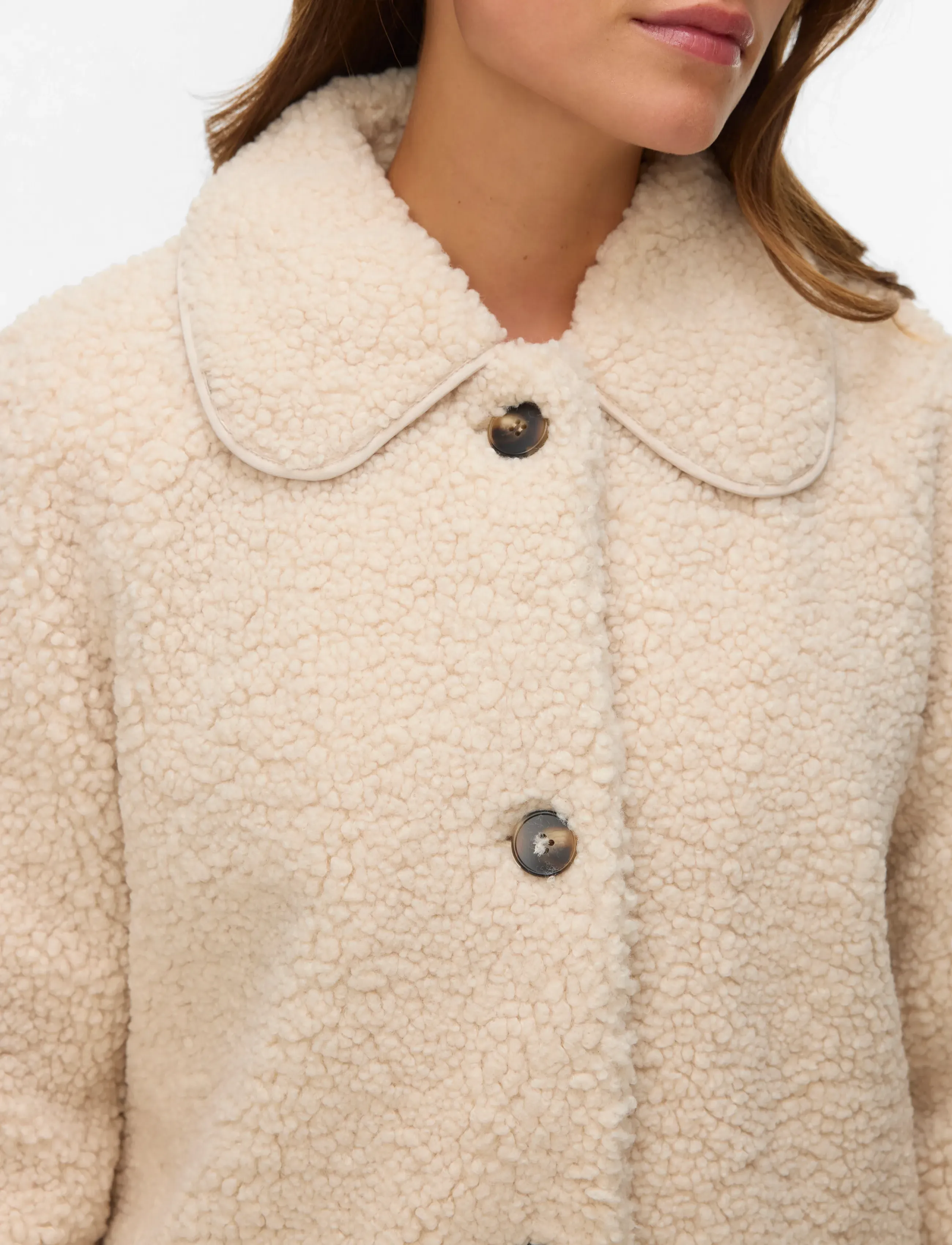VERO MODA Vmkylieamalie Teddy Coat jackor dam – bild 6