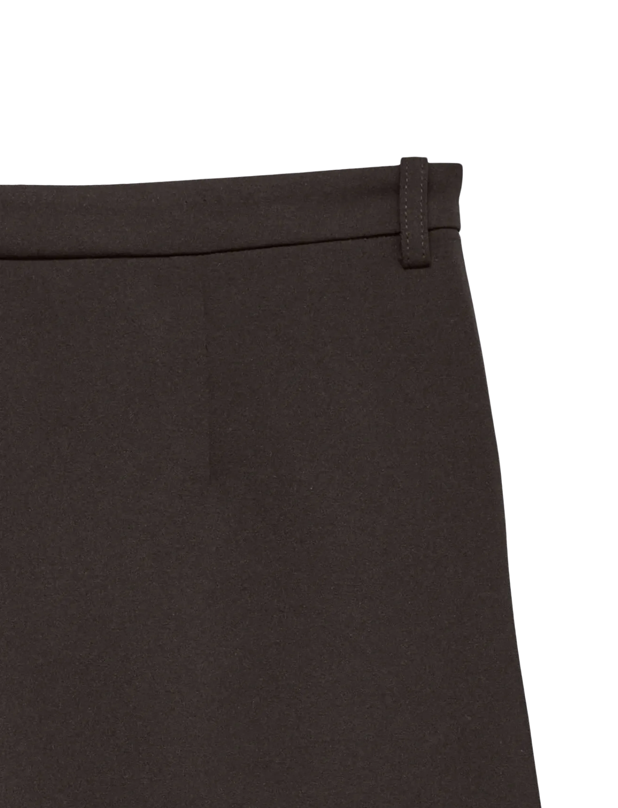 Vero Moda - VMZAMIRA MW WIDE PANT NOOS - hosen mit weitem bein - chocolate torte - 1