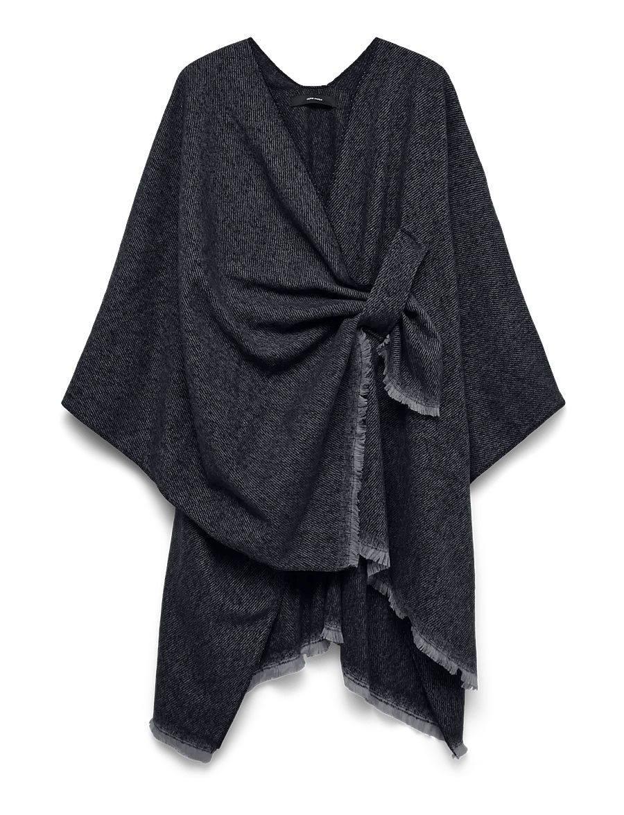 Vero Moda - VMMOLLY PONCHO BOO - chocolate torte - 0