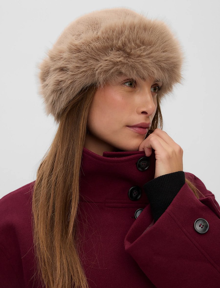 Vero Moda - VMSAFINA HAT - mütsid - silver mink - 1
