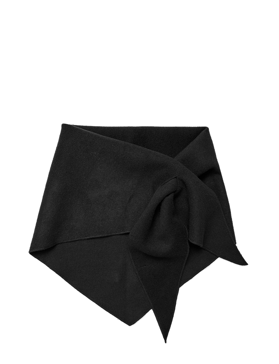 Vero Moda - VMKIMBERLY SMALL SCARF - talvesallid - black - 0