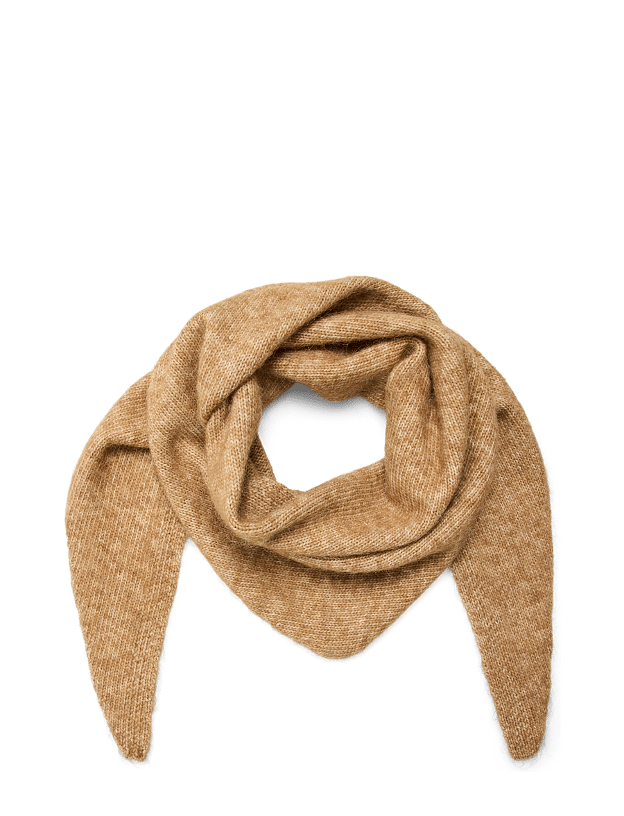 Vero Moda - VMSILVA SMALL TRIANGLE SCARF - winterschals - breen - 0