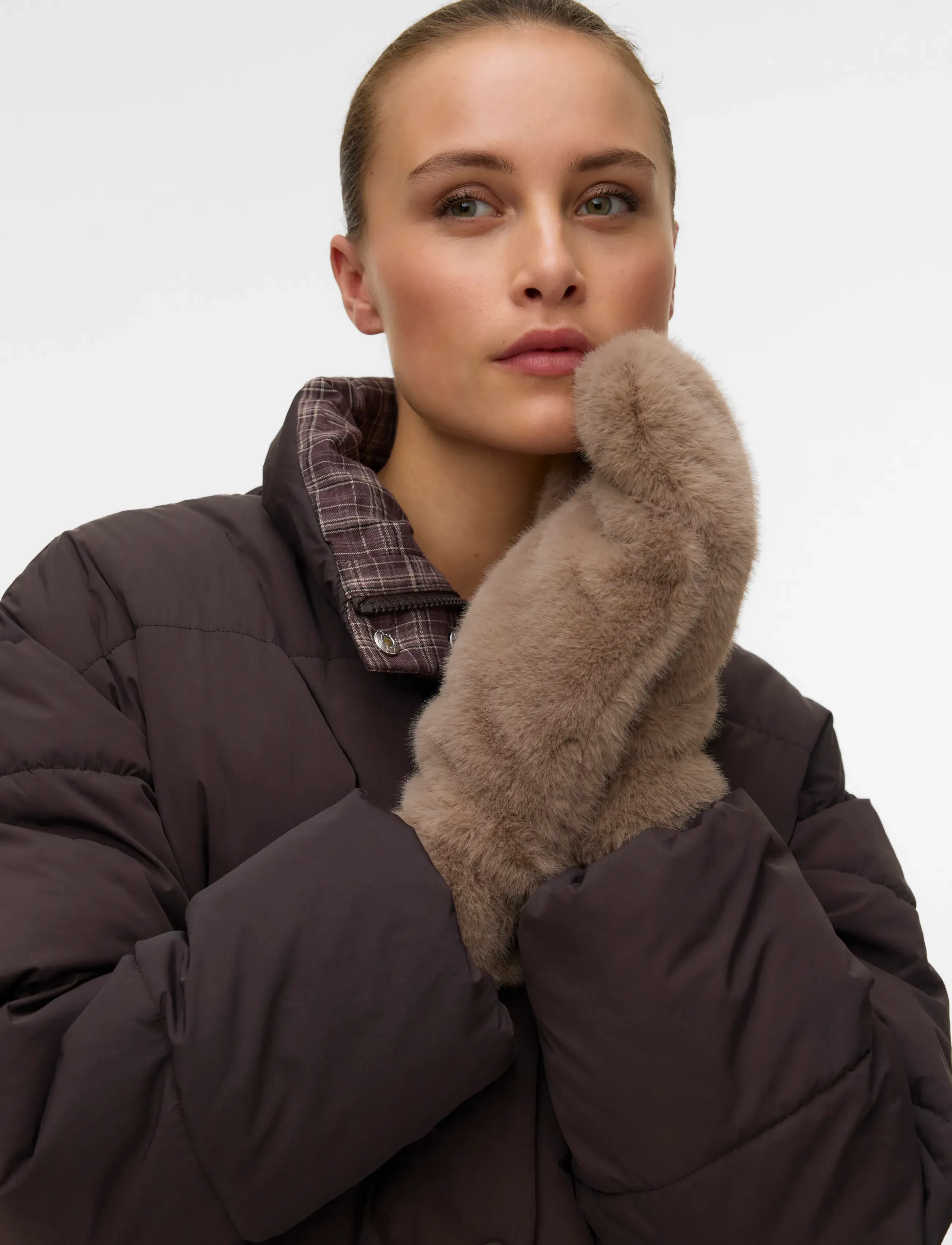 Vero Moda - VMKAJA MITTEN - silver mink - 1