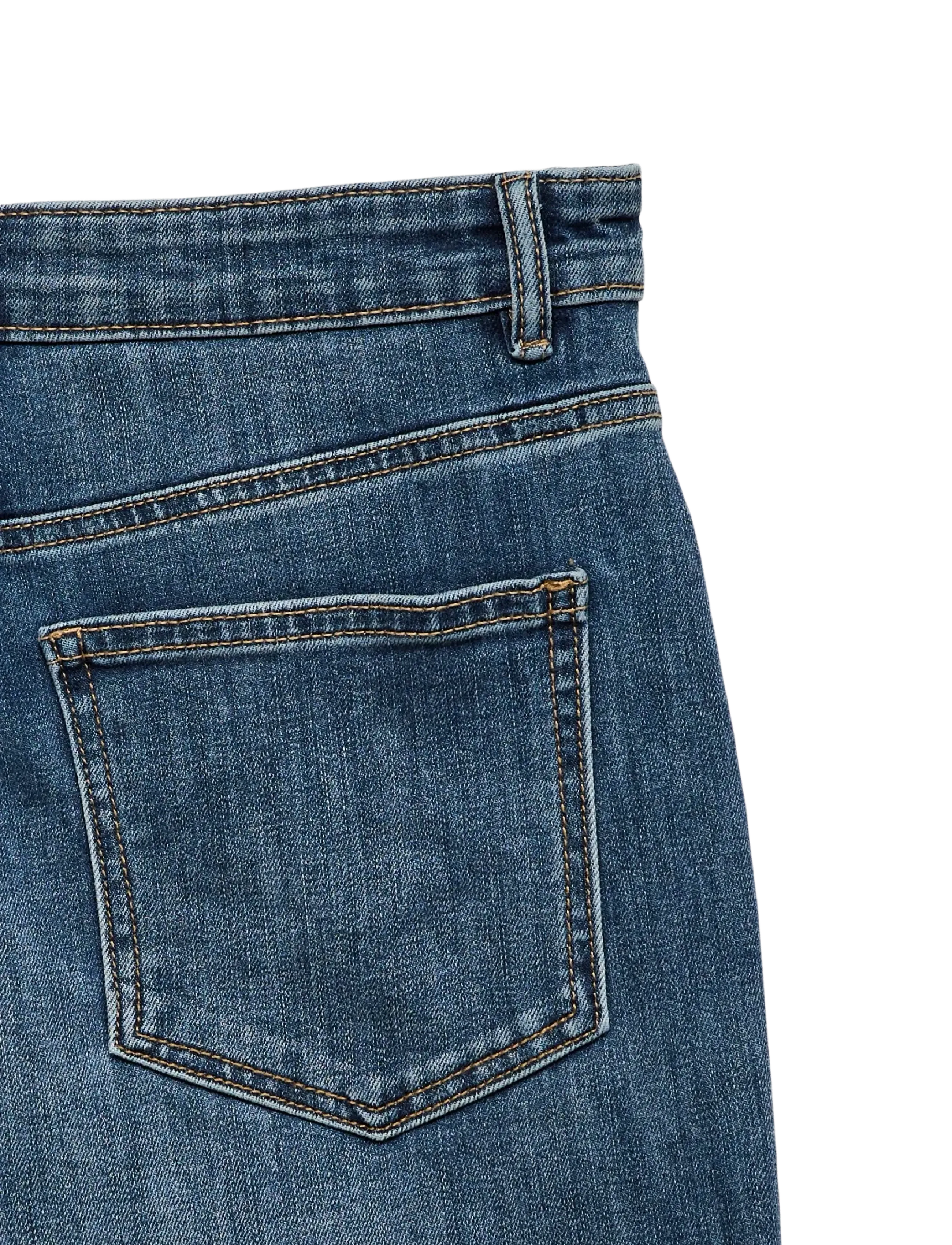 Vero Moda - VMOLIVIA STRETCH HR WIDE JNS LI3182 NOOS - brede jeans - medium blue denim - 5