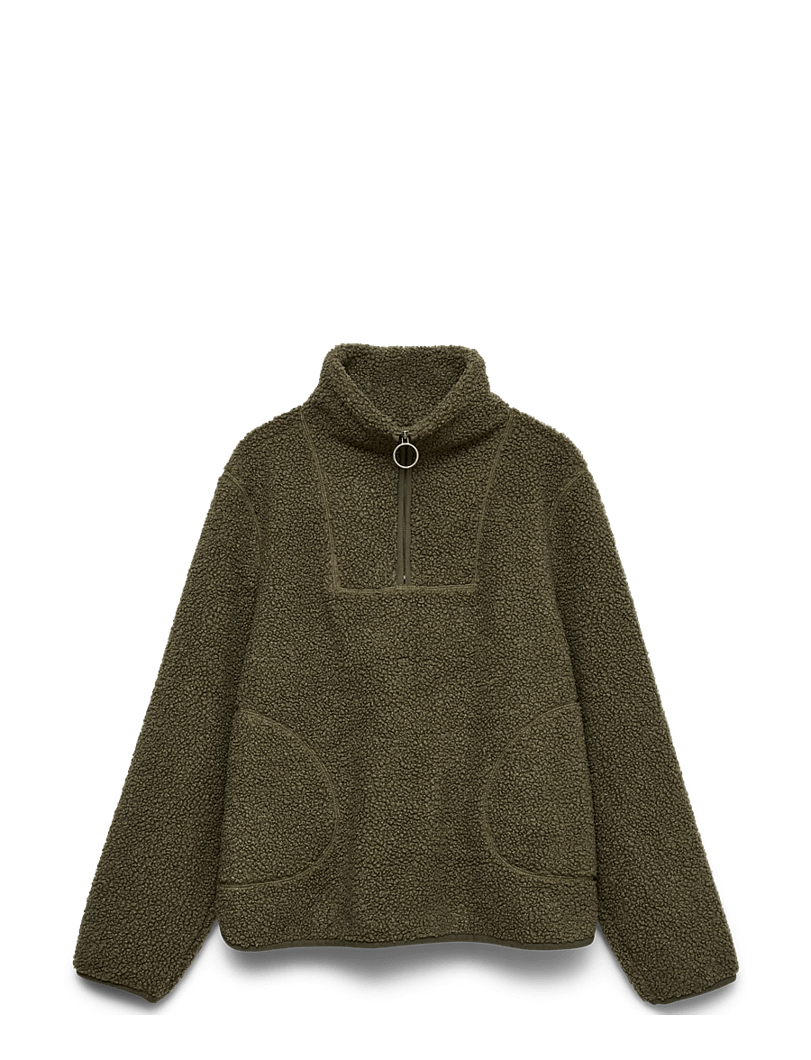 Vero Moda - VMFLASH TEDDY ANORAK ENT - anoraks - kalamata - 1