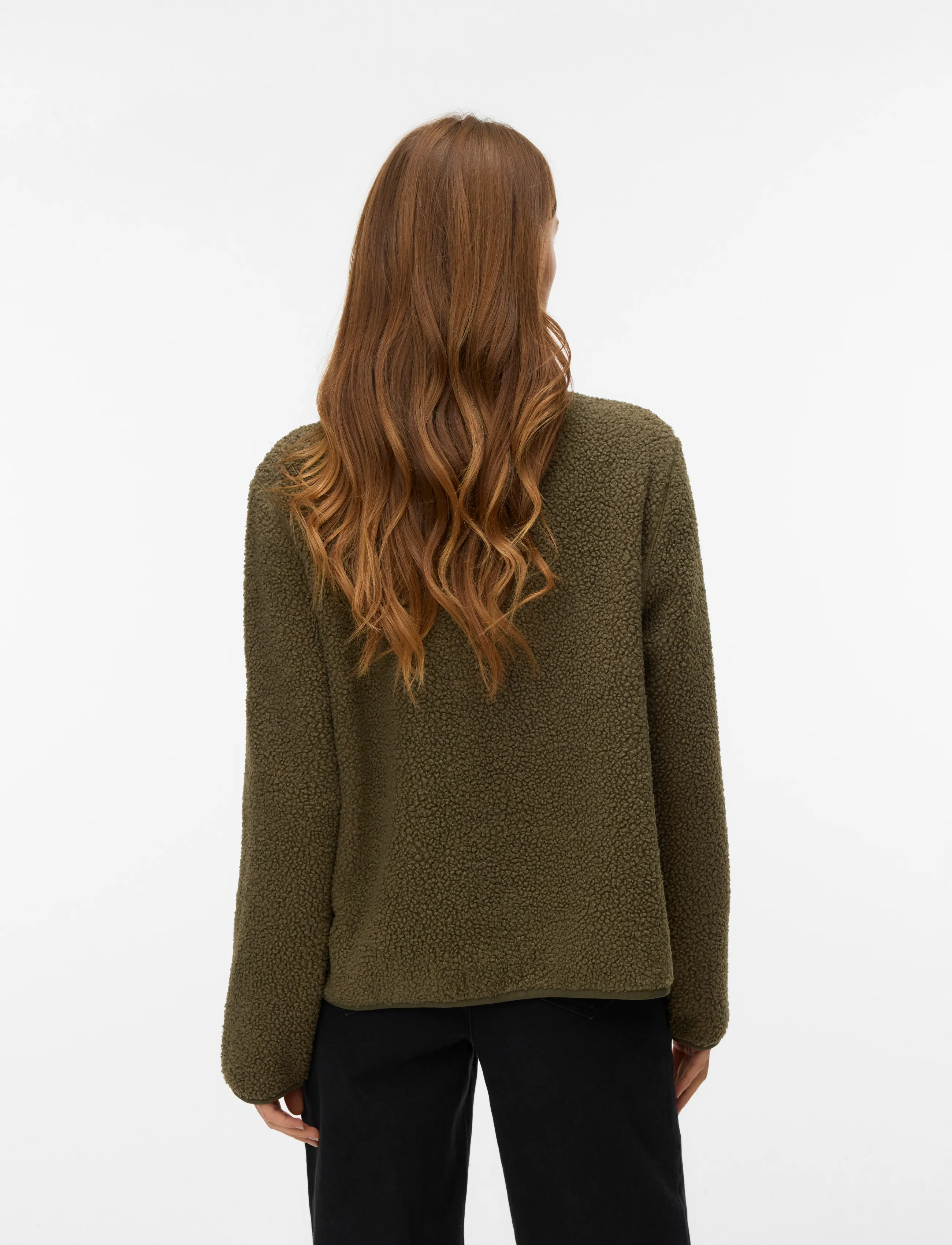Vero Moda - VMFLASH TEDDY ANORAK ENT - spring jackets - kalamata - 2