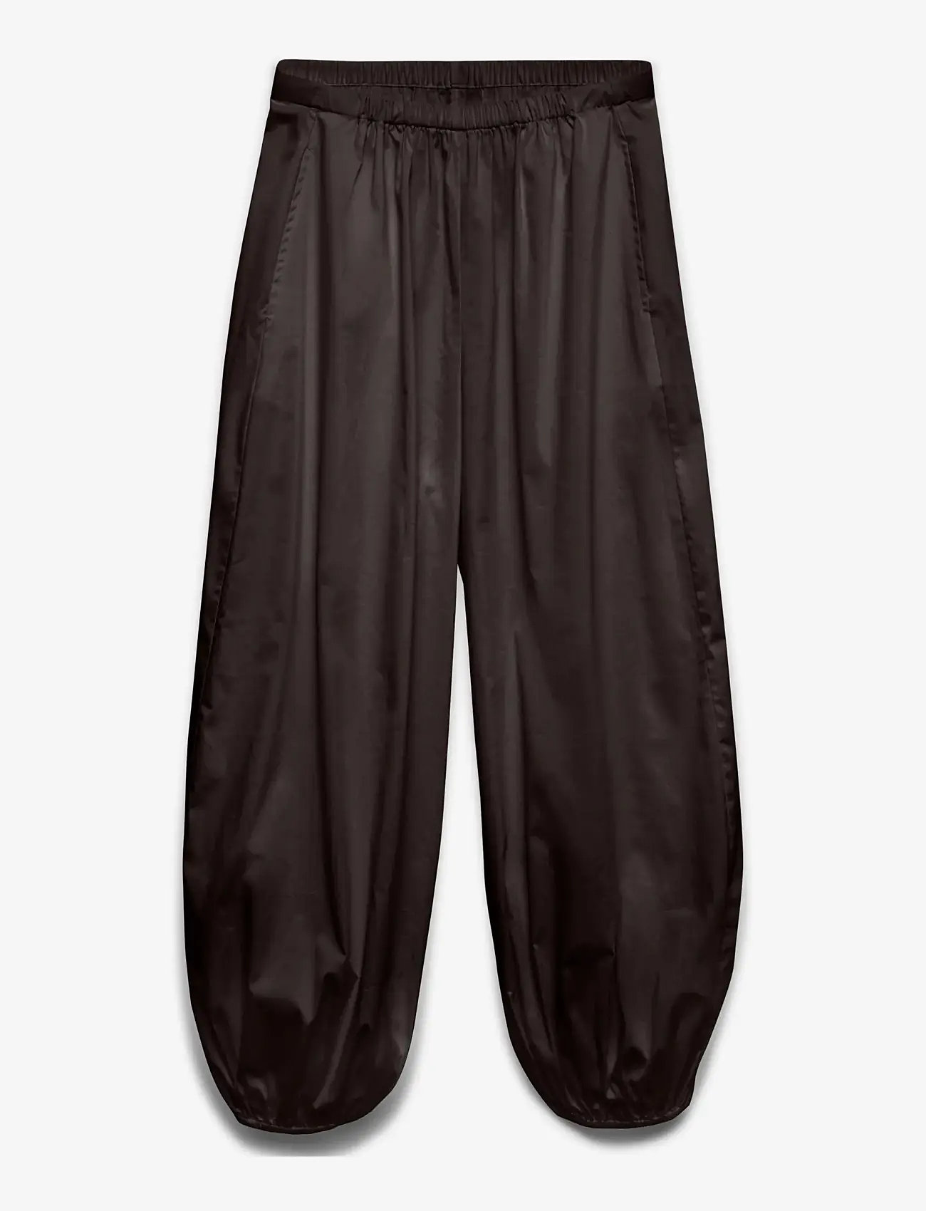 Vero Moda - VMLOTUS NW BALLOON TROUSERS WVN EXP SB2 - housut - chocolate torte - 1