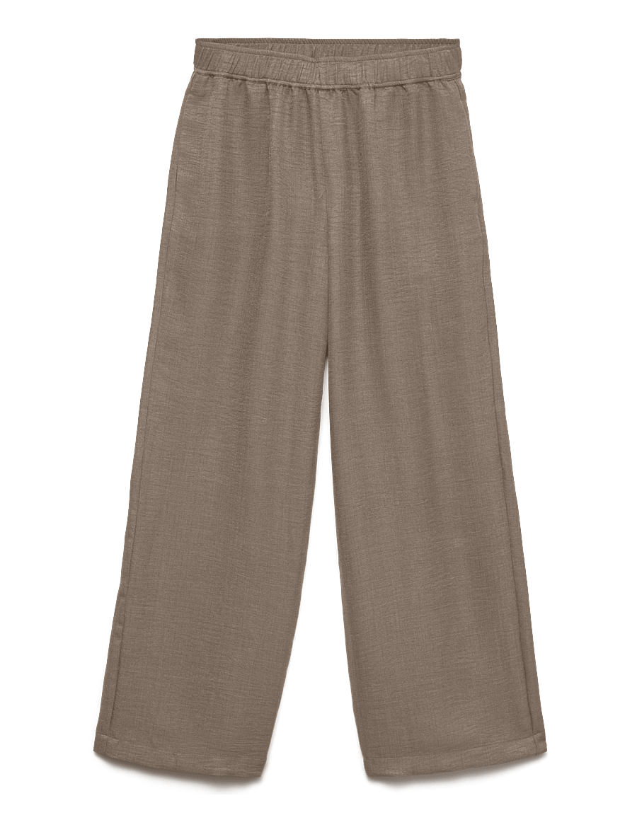Vero Moda - VMMELANEY LS STRAIGH PANT TLR EXP - brindle - 0