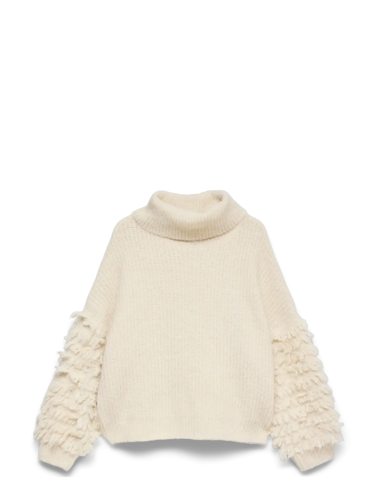 Vero Moda AWDIMA LS HIGH NECK KNIT JUMPER - Stickade tröjor - WHITECAP GRAY / cream