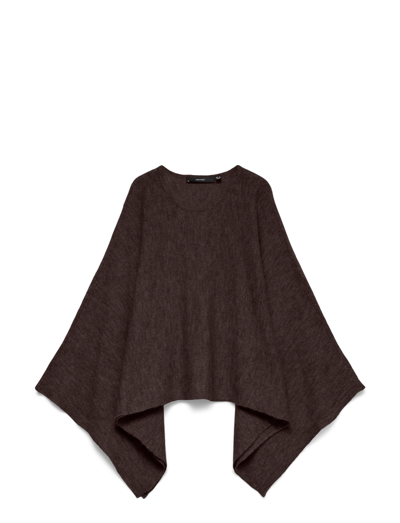 Vero Moda VMISLA LS O-NECK CAPE - Vero Moda - CHOCOLATE TORTE / brown