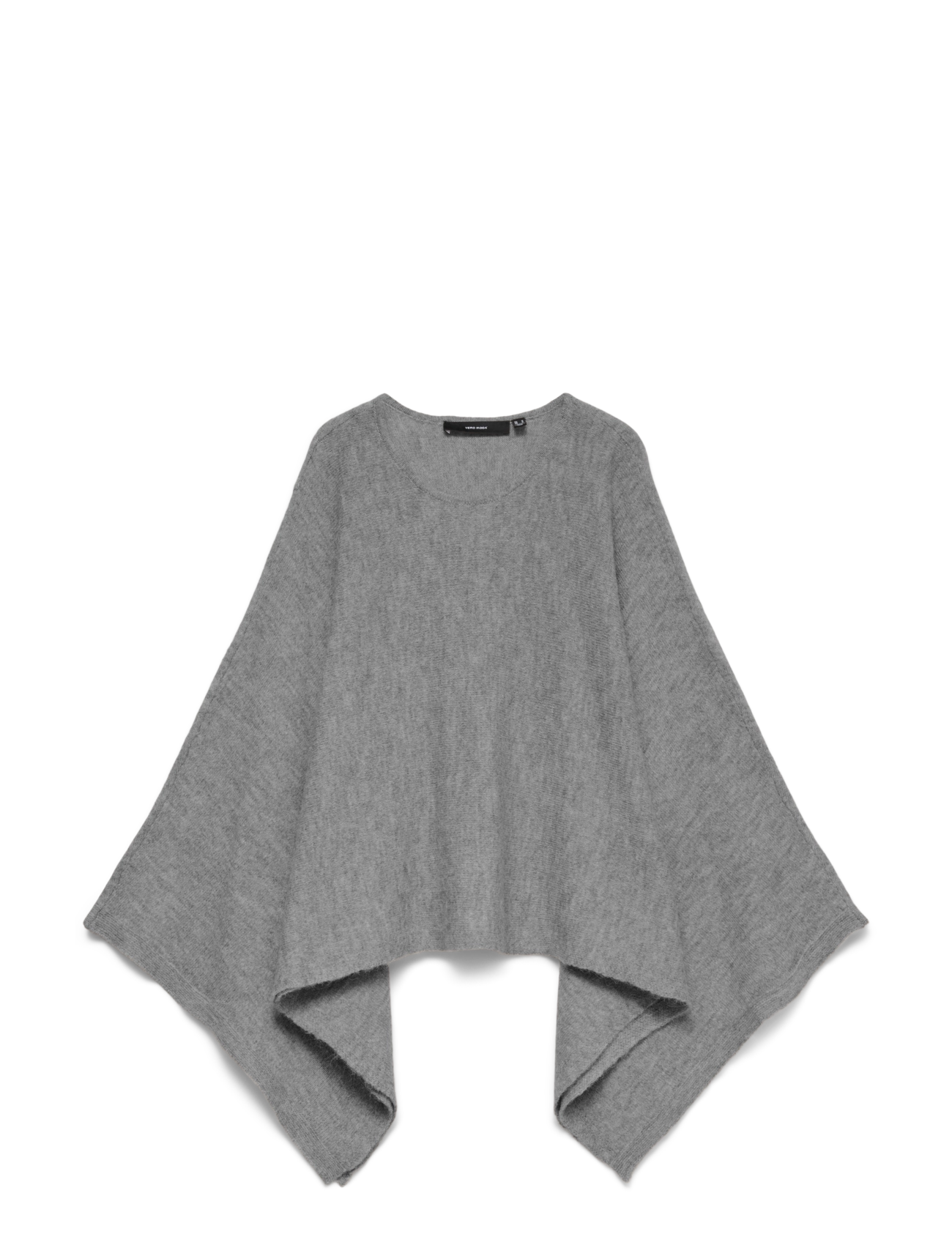 Vero Moda VMISLA LS O-NECK CAPE - Vero Moda - MEDIUM GREY MELANGE / grey