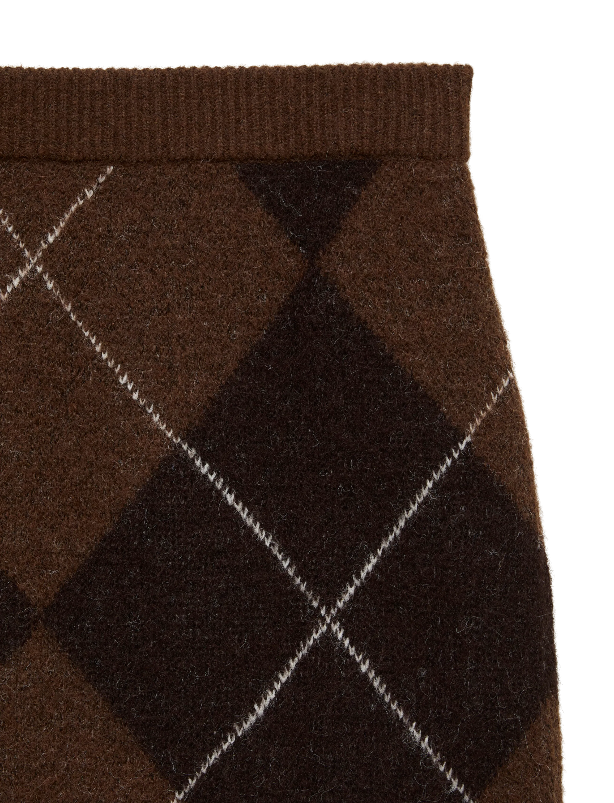 Vero Moda - VMDARLA NW SHORT SKIRT - strickröcke - cocoa brown - 5