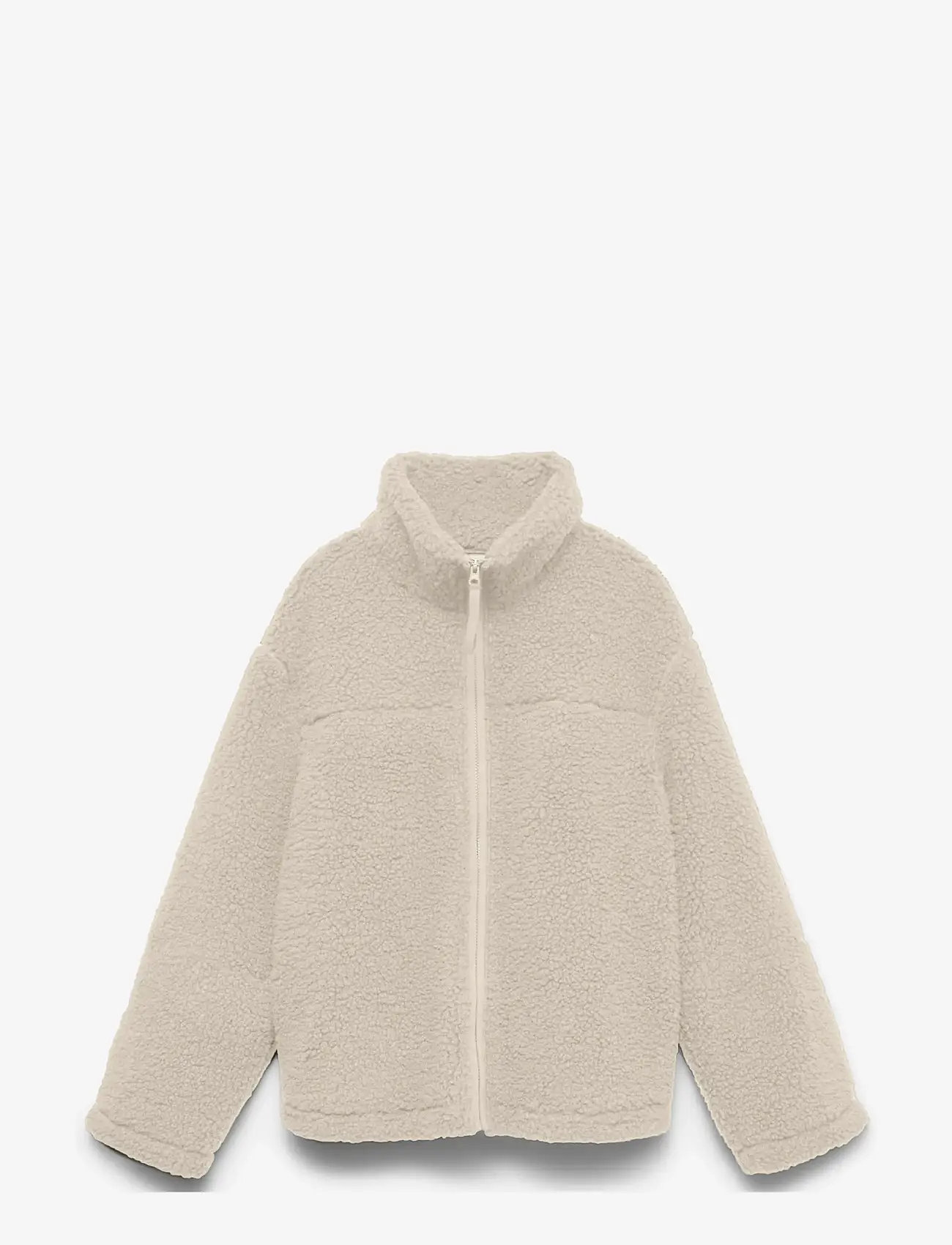 Vero Moda - VMKARLA TEDDY JACKET NOOS - kunstpelz - oatmeal - 0