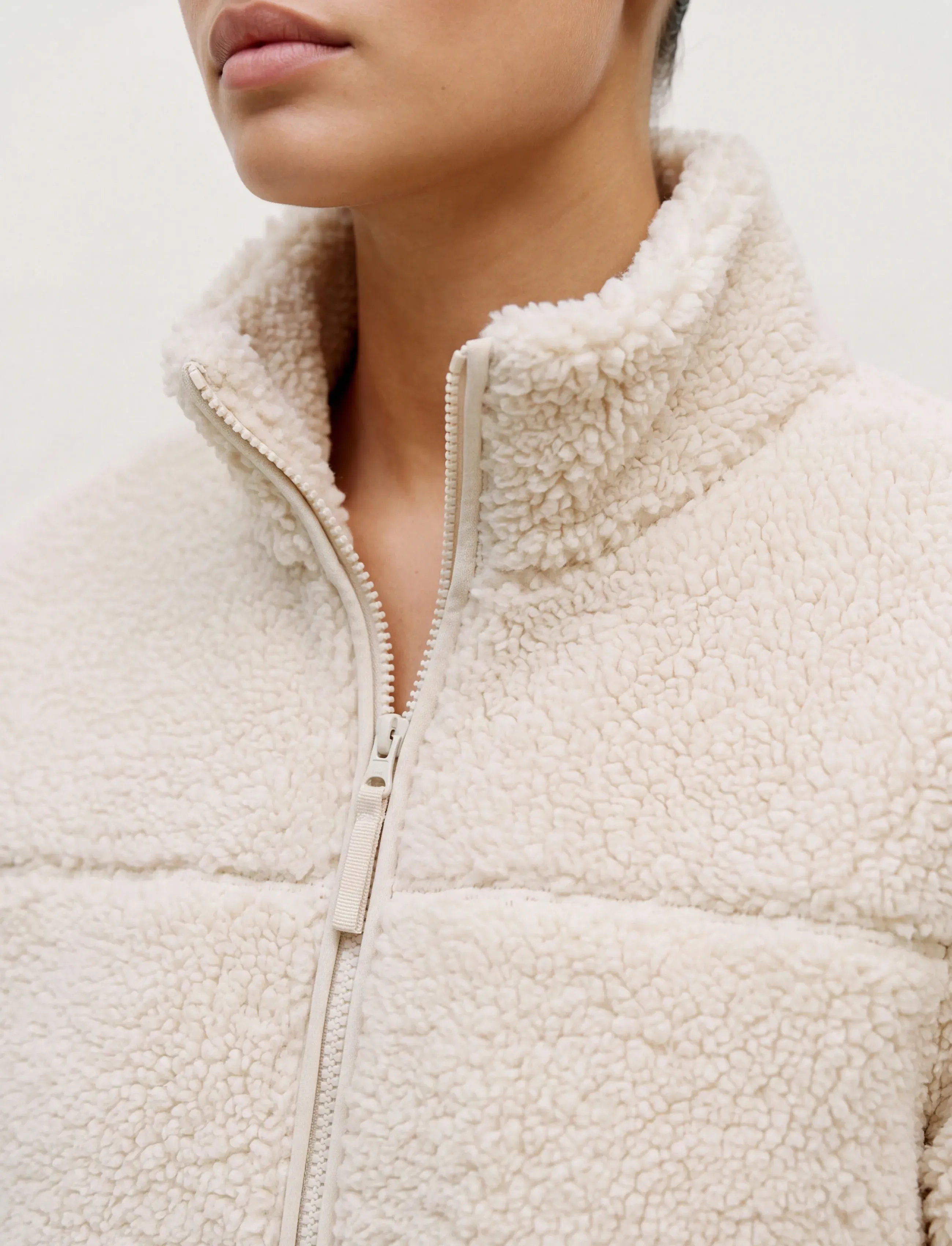 Vero Moda - VMKARLA TEDDY JACKET NOOS - fuskpäls - oatmeal - 3