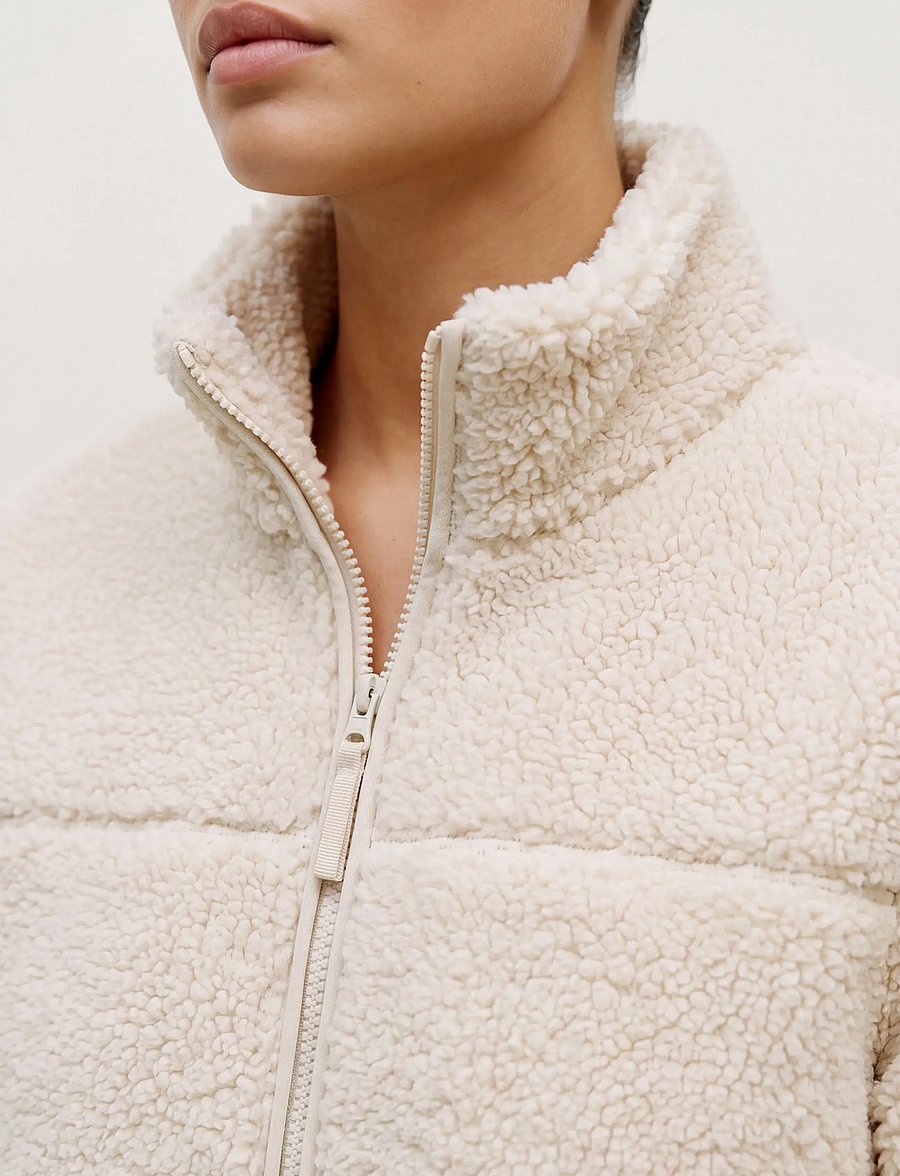 Vero Moda - VMKARLA TEDDY JACKET NOOS - fuskpäls - oatmeal - 3