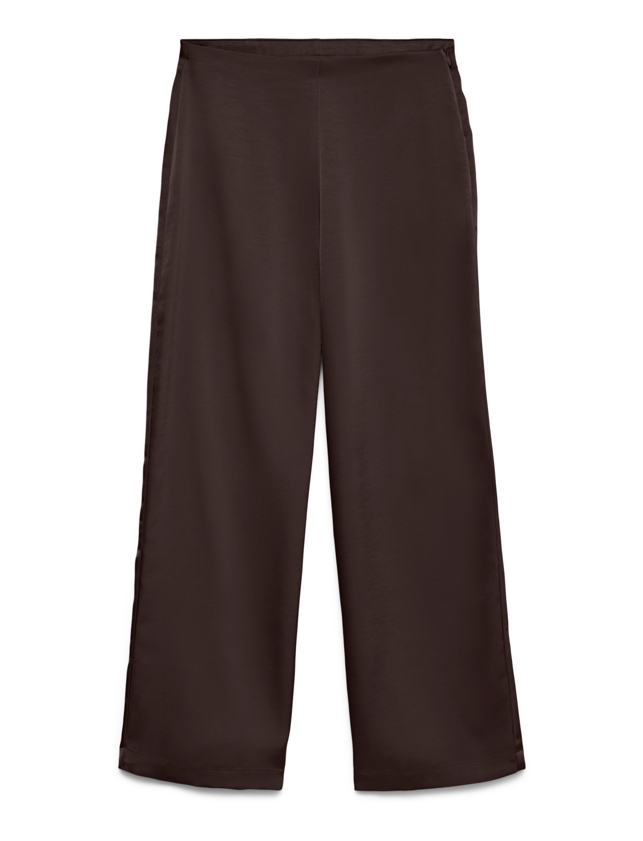Vero Moda VMMIRO HW WIDE PANT WVN - Kleidung - CHOCOLATE TORTE / brown