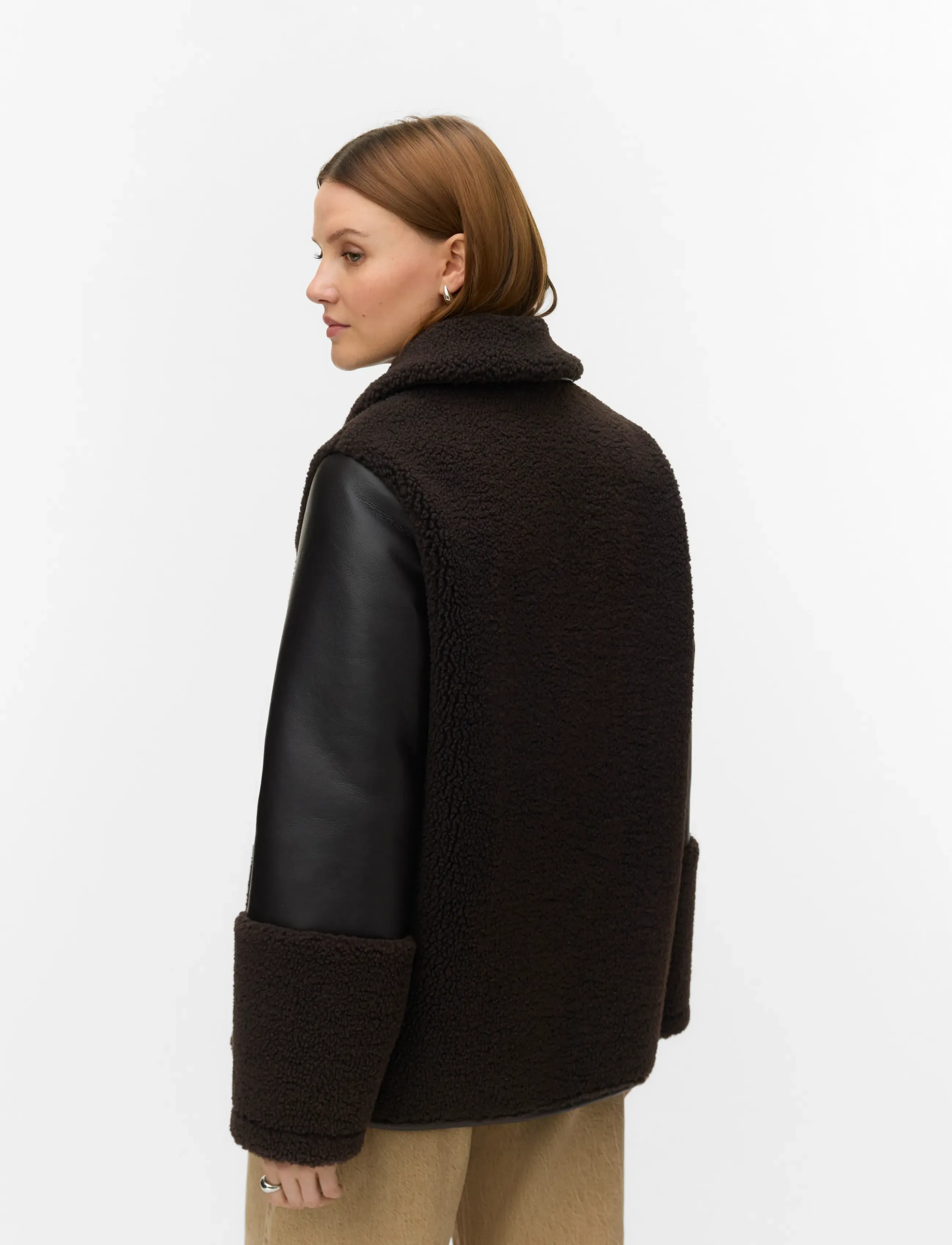 VERO MODA Vmmocha Teddy Coated Jacket jackor dam – bild 2