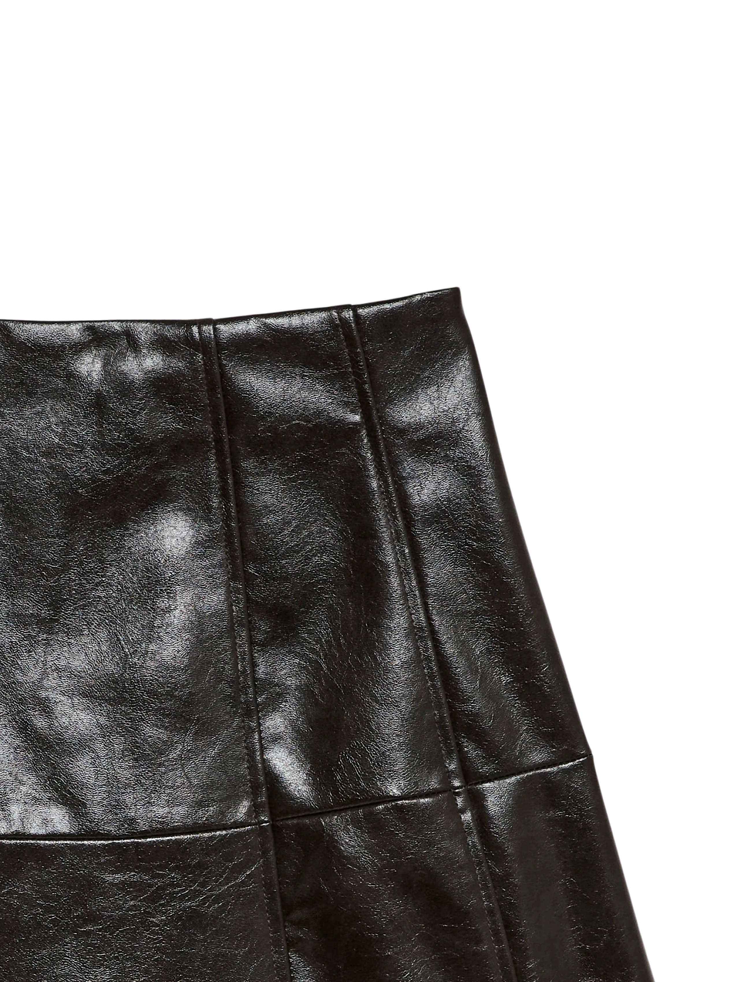 Vero Moda - VMDASH HW COATED 7-8 SKIRT - chocolate torte - 1