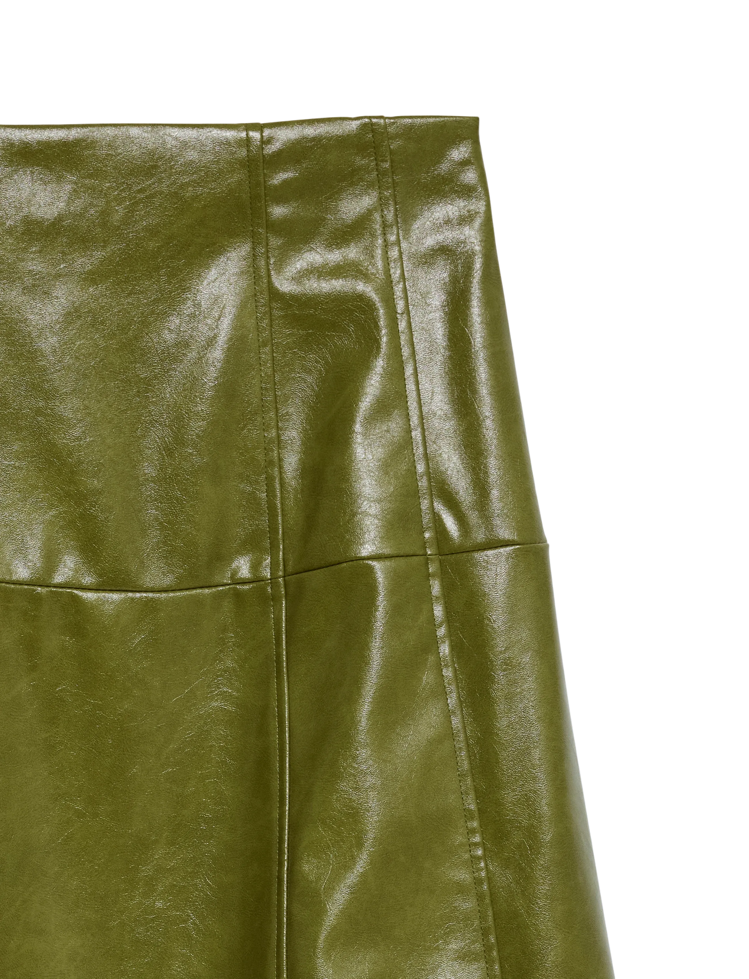 Vero Moda - VMDASH HW COATED 7-8 SKIRT - sphagnum - 5