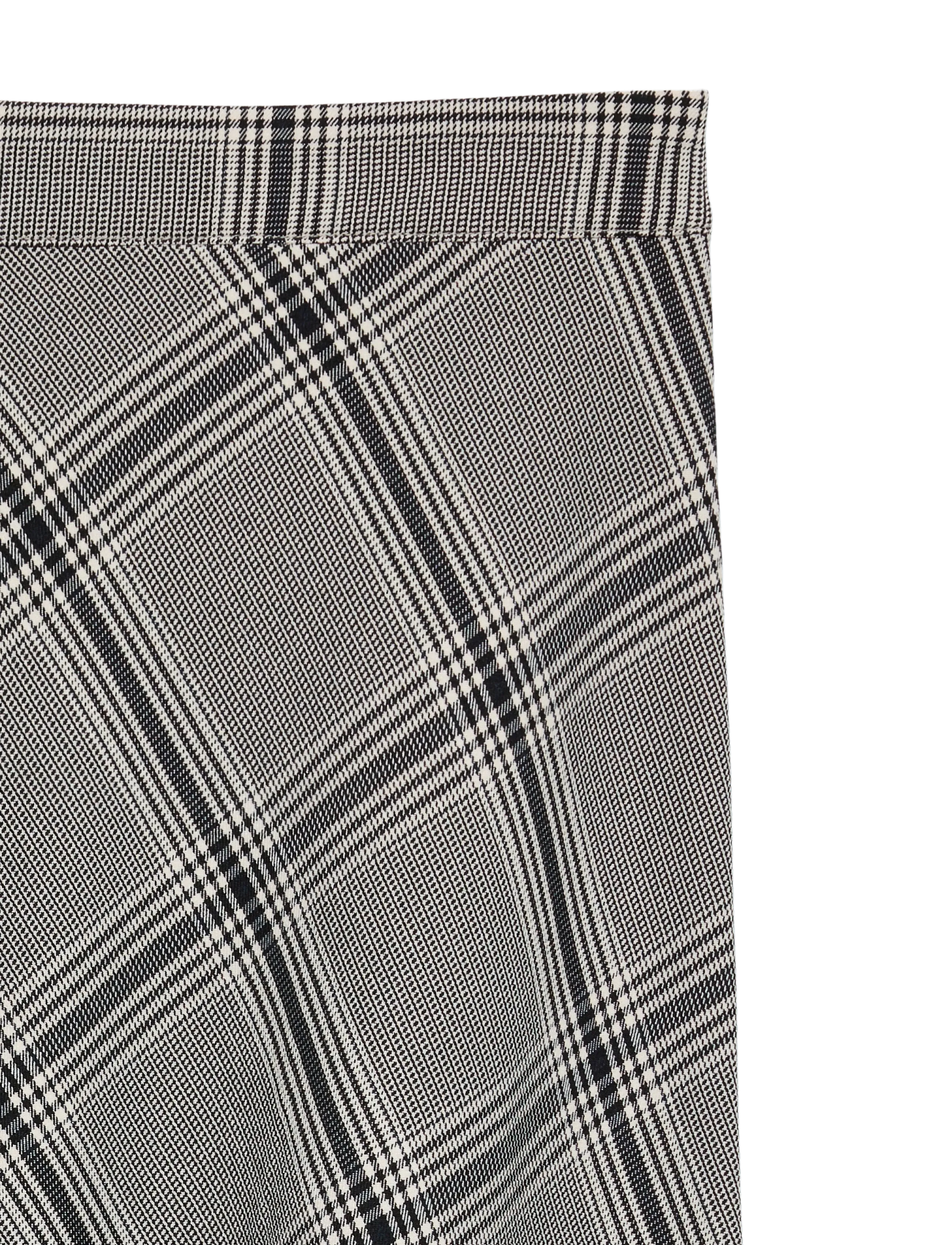 Vero Moda - VMTIKA HW FULL CHECK SKIRT PRM - midi nederdele - oatmeal - 1