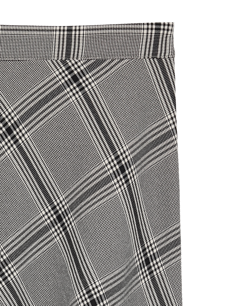 Vero Moda - VMTIKA HW FULL CHECK SKIRT PRM - midi nederdele - oatmeal - 1