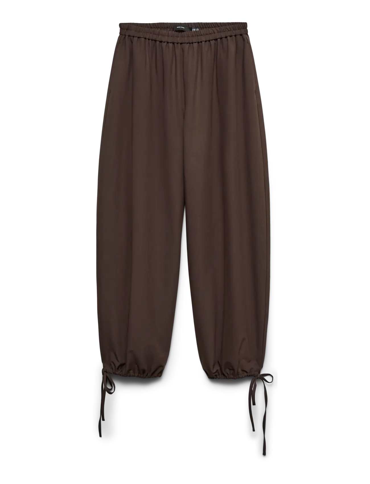 Vero Moda VMLEIA MW HAREM PANTS - Vero Moda - MULCH / brown