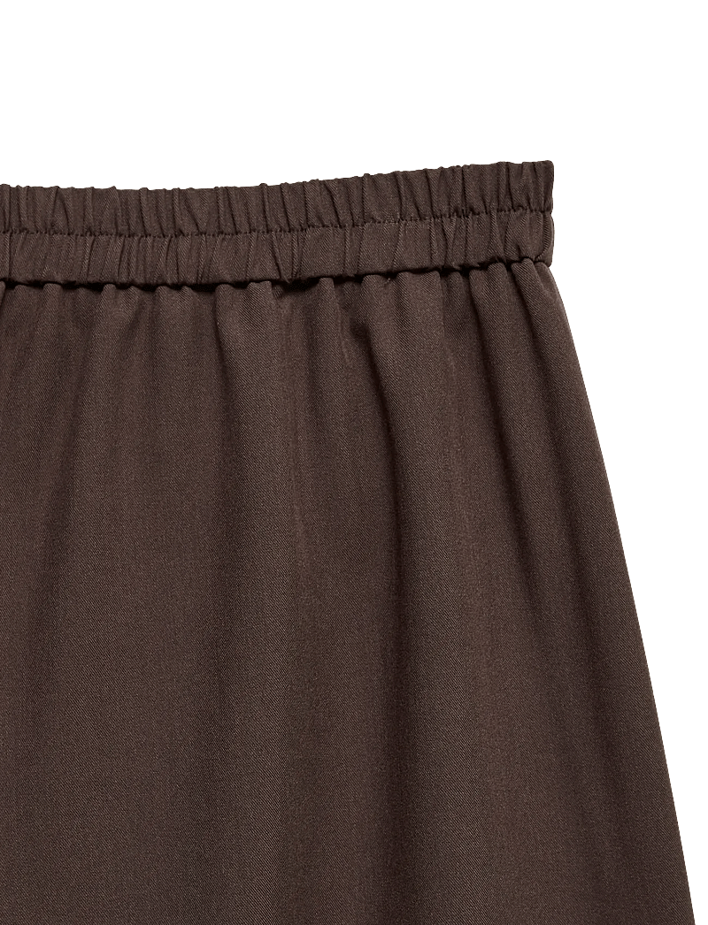 Vero Moda - VMLEIA MW HAREM PANTS - bukser med brede ben - mulch - 5