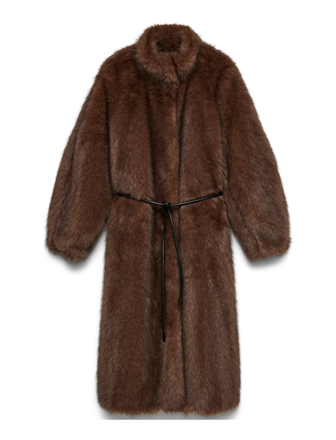 Vero Moda - VMGLORIACILLE LONG COAT - faux fur - cocoa brown - 1