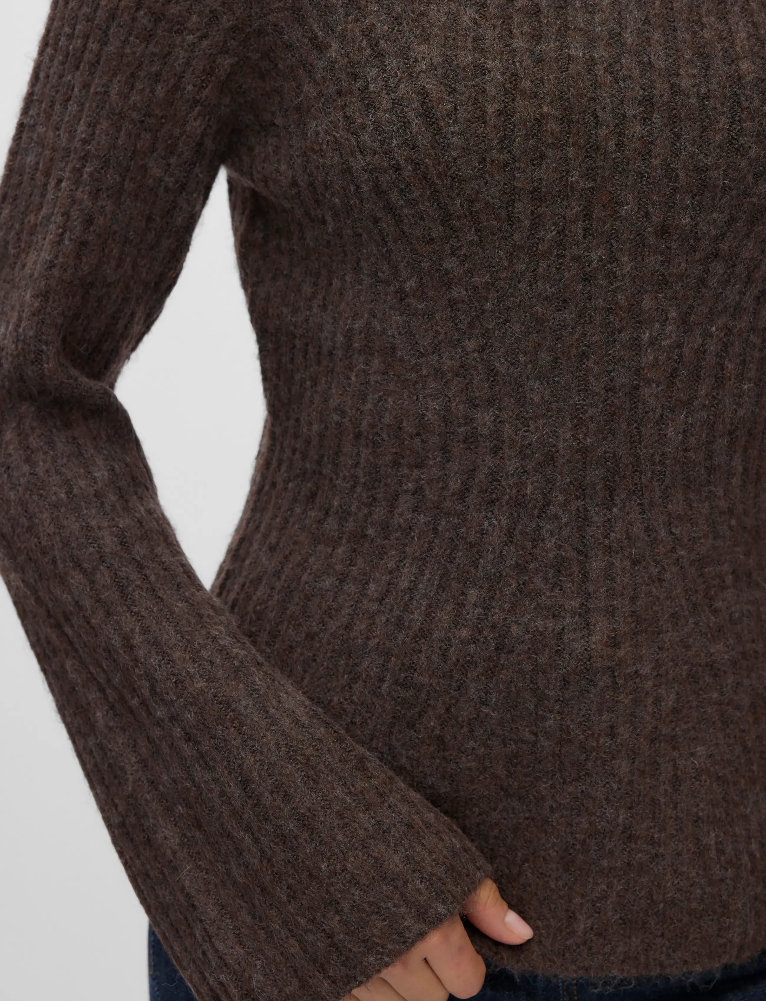 VERO MODA Awlina Ls High Neck Knit Pullover stickade tröjor dam – bild 6