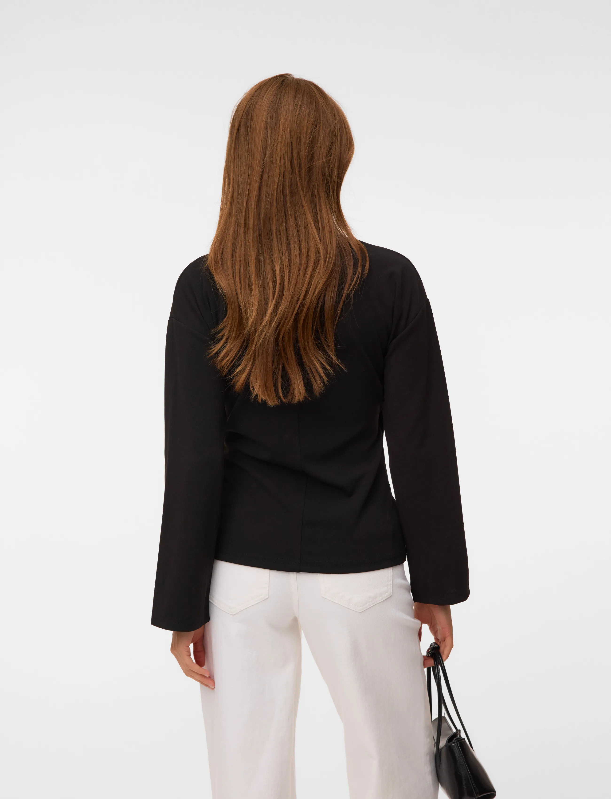 Vero Moda - VMSTAR LS CARDIGAN TOP JRS NOOS - koftor - black - 2
