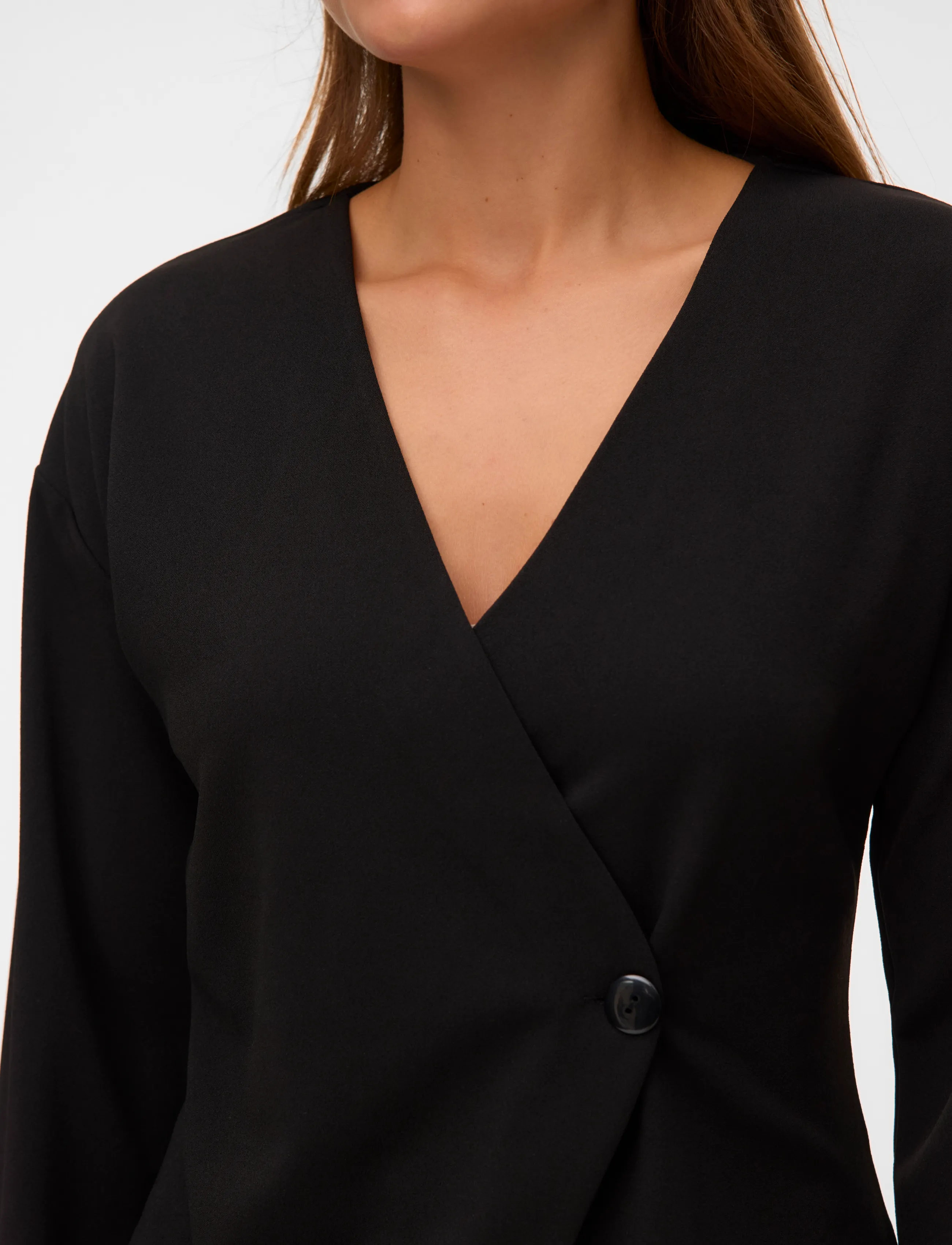 Vero Moda - VMSTAR LS CARDIGAN TOP JRS NOOS - koftor - black - 4