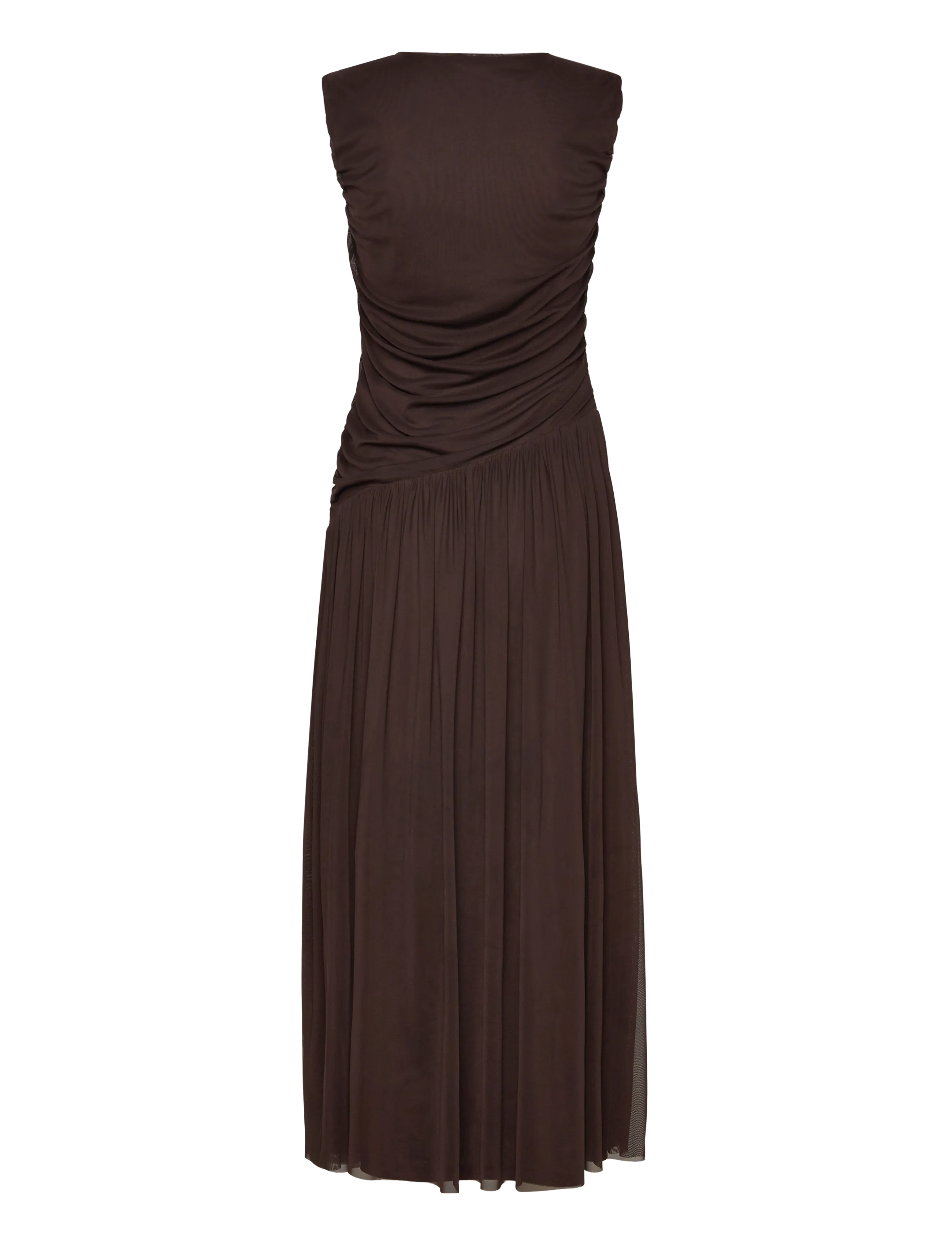 Vero Moda - VMPENELOPE SL MAXI DRESS JRS EXP - maxikleider - chocolate torte - 1