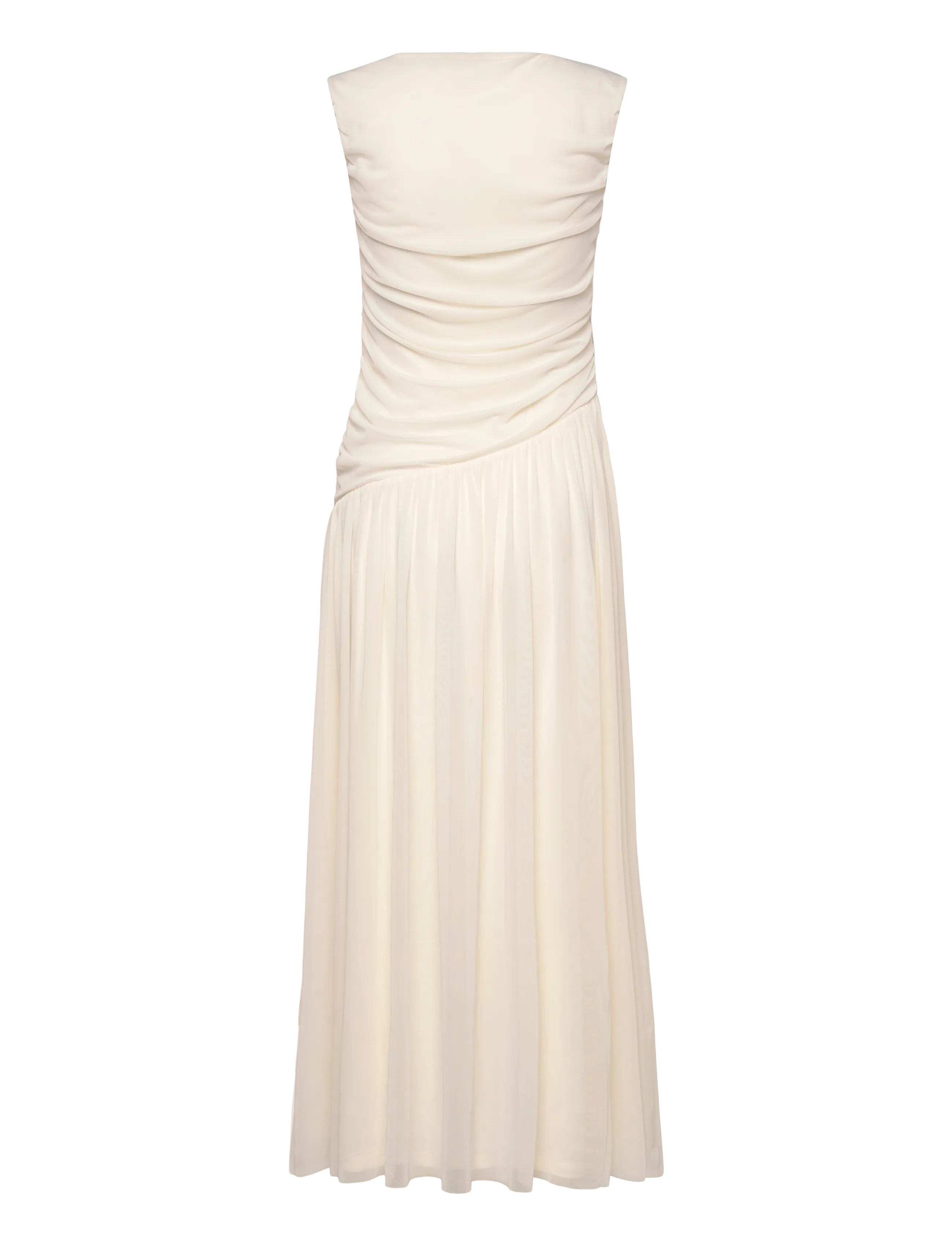 Vero Moda - VMPENELOPE SL MAXI DRESS JRS EXP - maxi kjoler - cloud dancer - 1