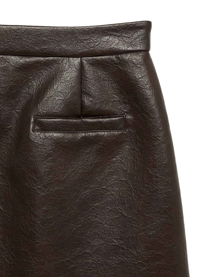 Vero Moda - VMBRIDGET HW SHORT SKIRT JRS - kurze röcke - chocolate torte - 5