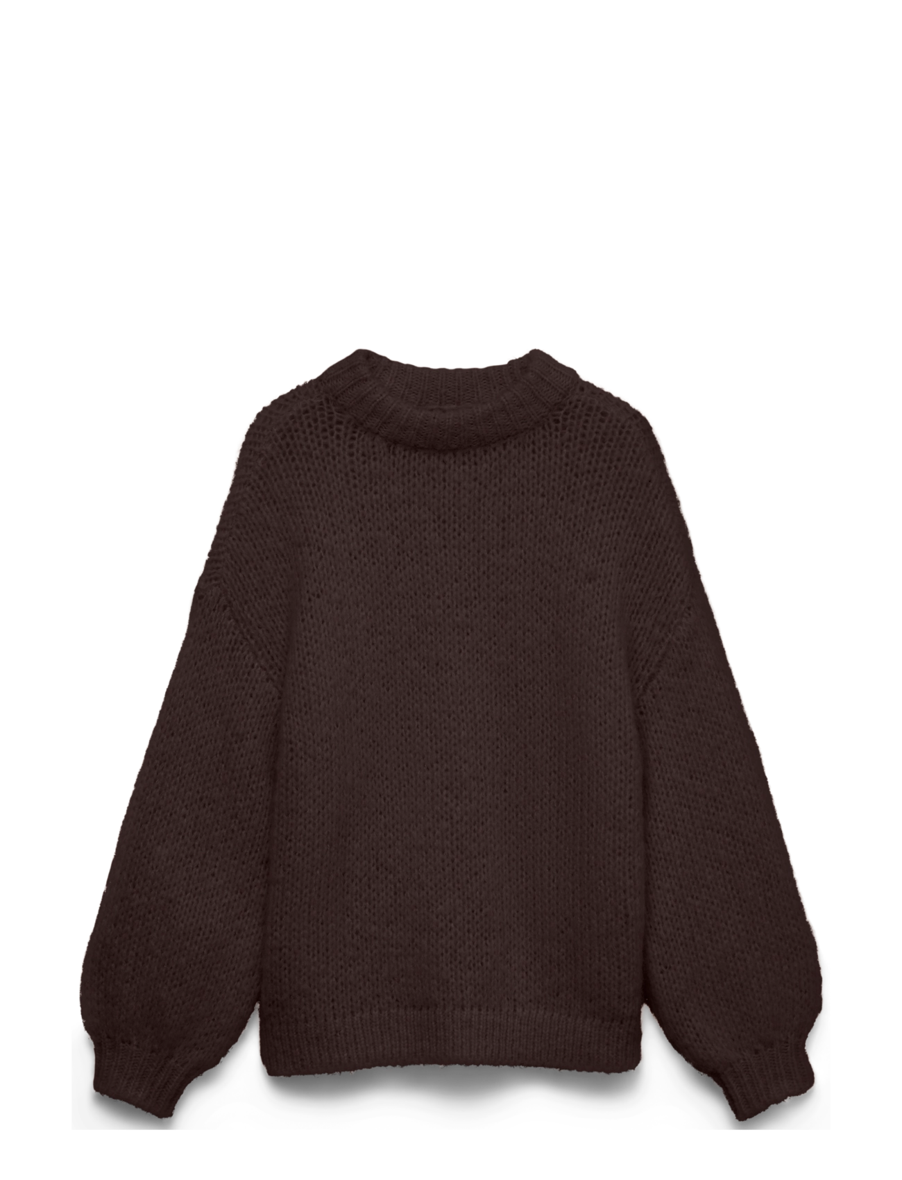 Vero Moda VMMAYBE LS HIGH NECK PULLOVER NOOS - Riided - CHOCOLATE TORTE / brown