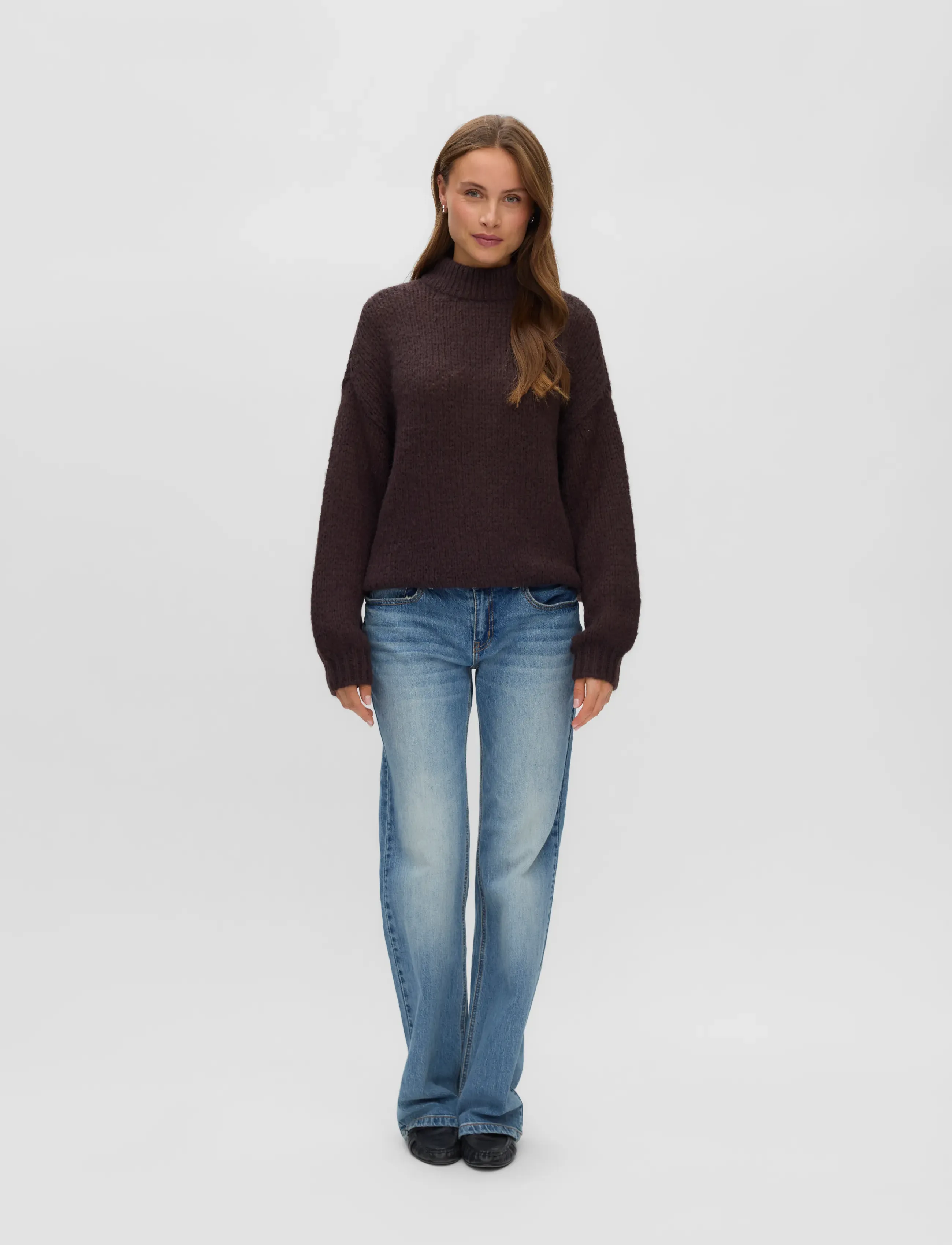 Vmmaybe Ls High Neck Pullover Noos