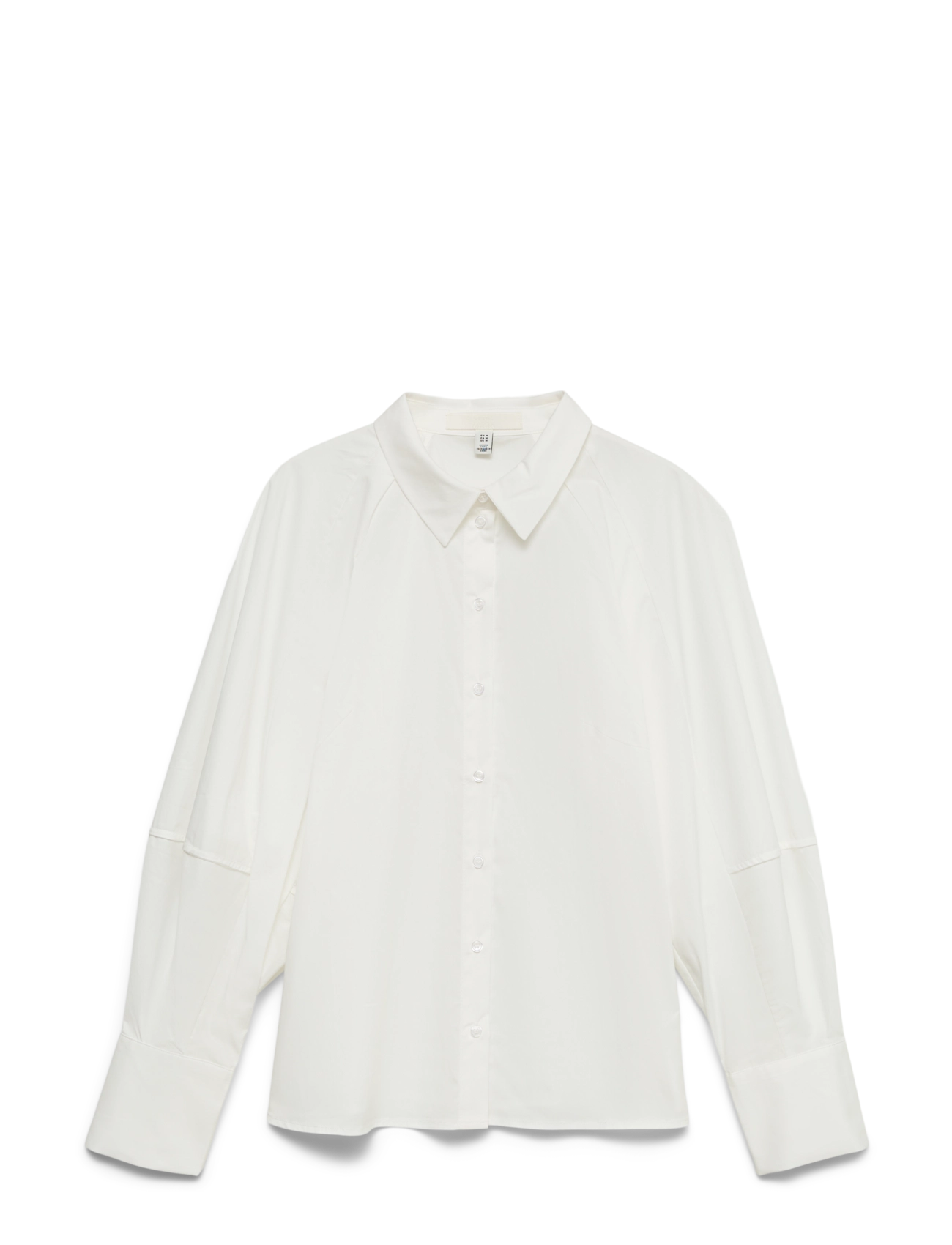 Vero Moda VMJOY LS SHIRT WVN PR - Everyday Style - SNOW WHITE / white