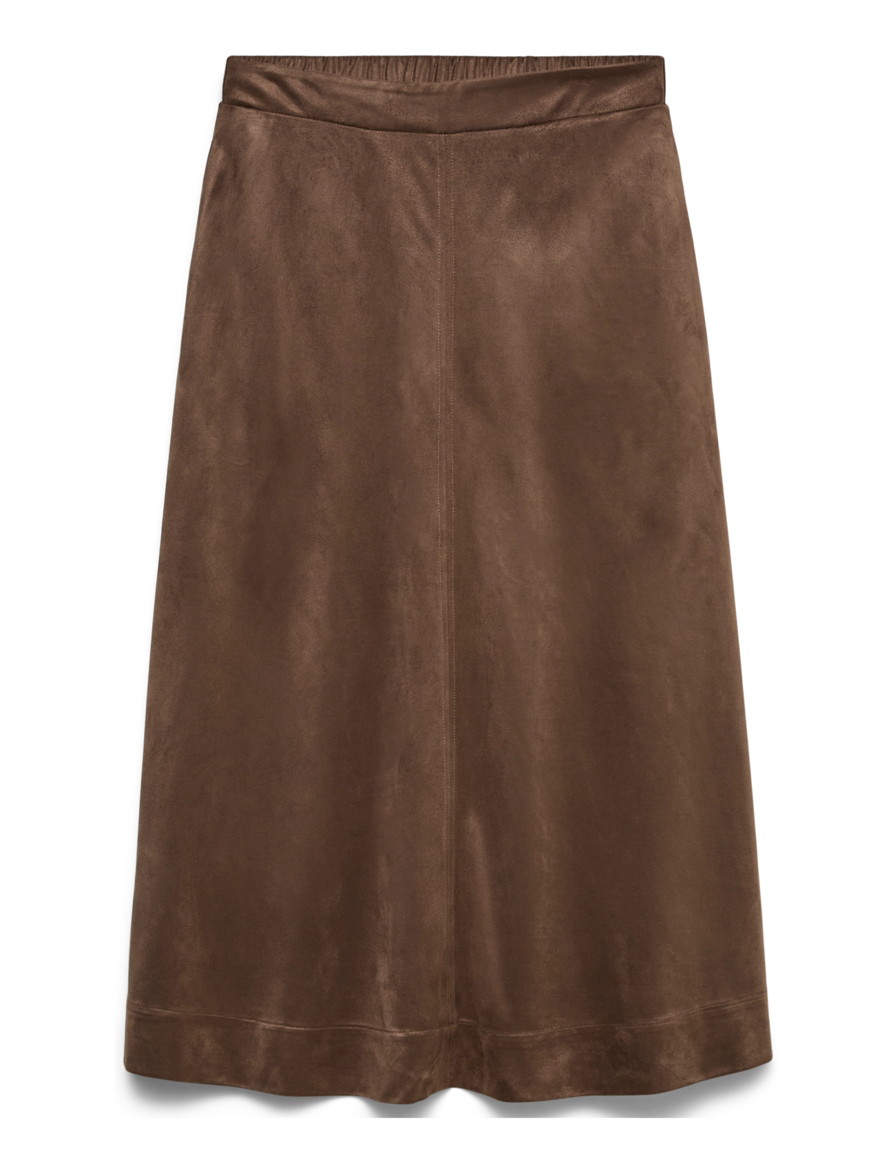 Vero Moda VMKATTY H/W 7/8 SKIRT WVN - Kleidung - FOSSIL / brown
