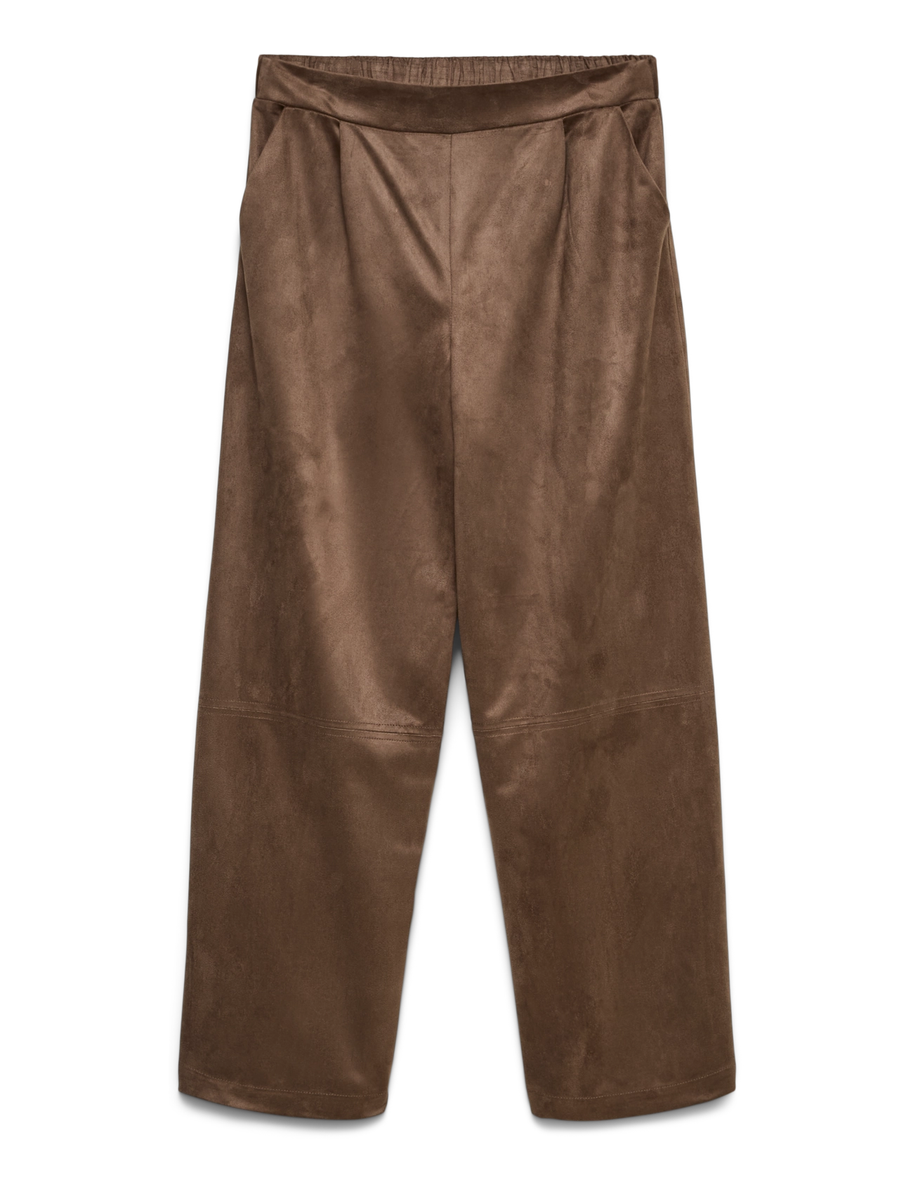Vero Moda VMKATTY M/W PANT WVN - Riided - FOSSIL / brown