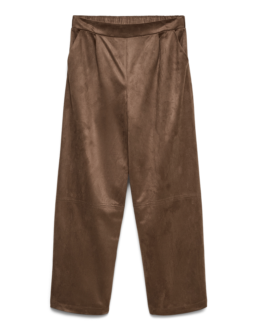 Vero Moda - VMKATTY M/W PANT WVN - laia säärega püksid - fossil - 0