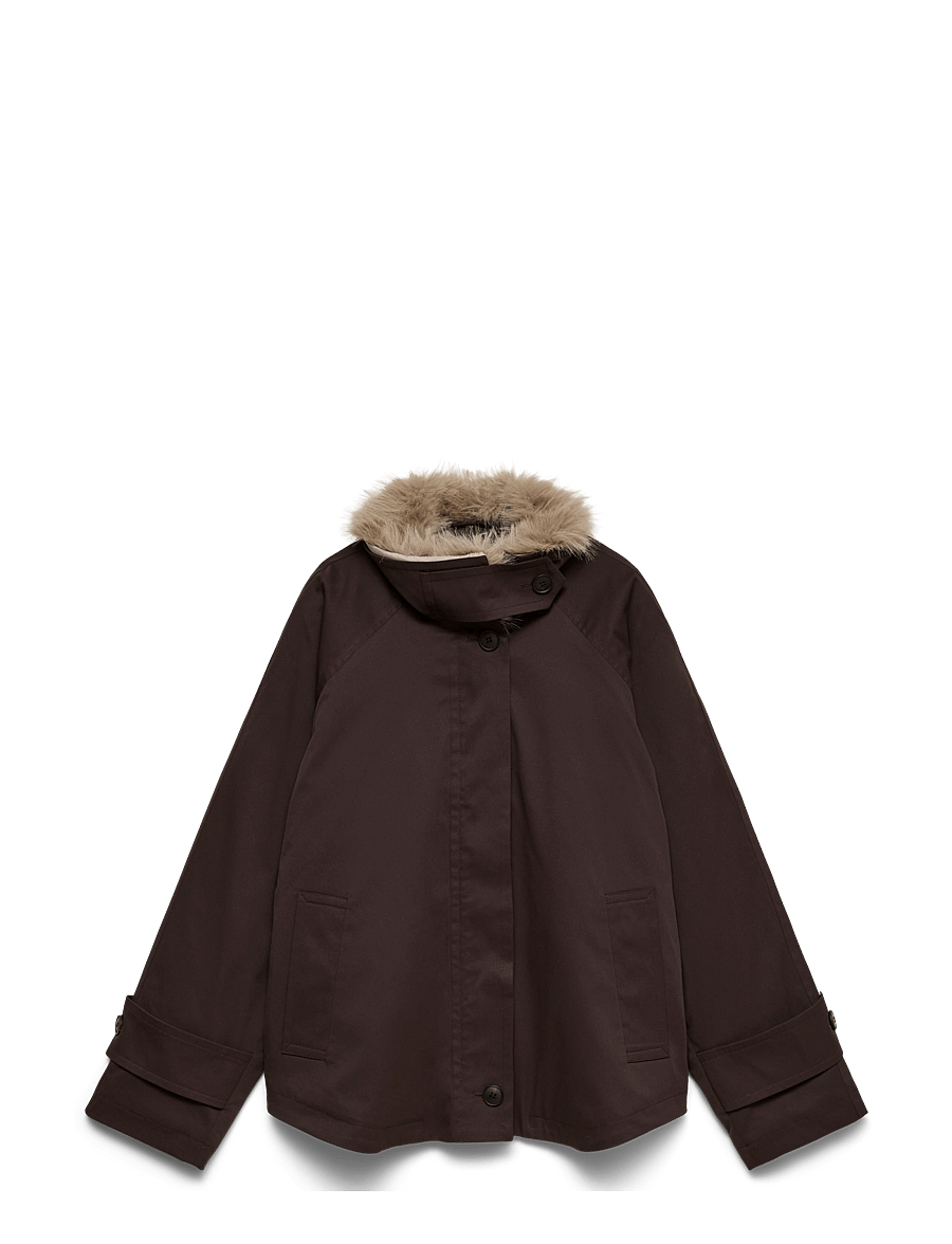 Vero Moda - VMCHELSEACELINE JACKET - utility-jakker - chocolate torte - 0