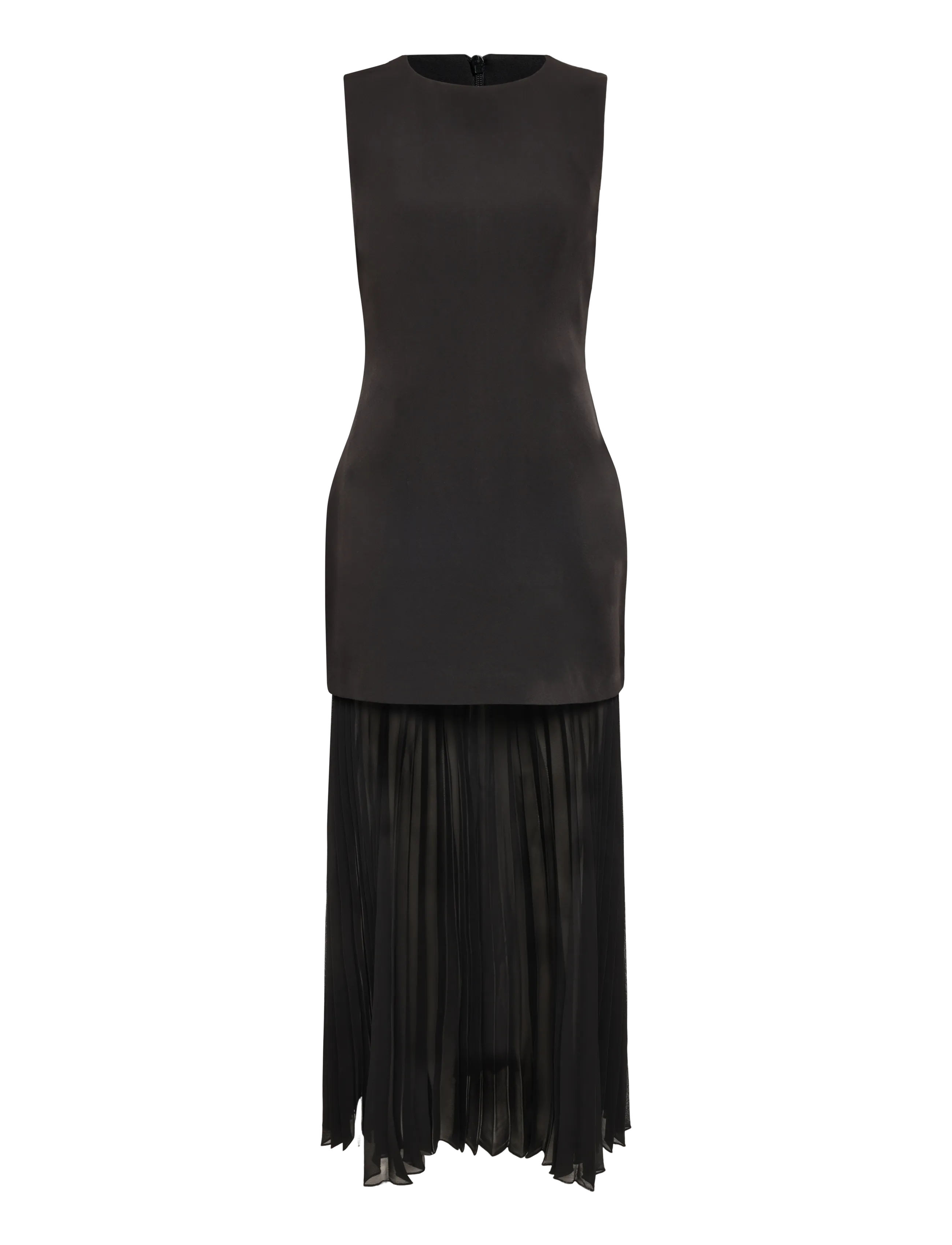 Vero Moda - VMFIVA SL LONG PLEATED DRESS - black - 1