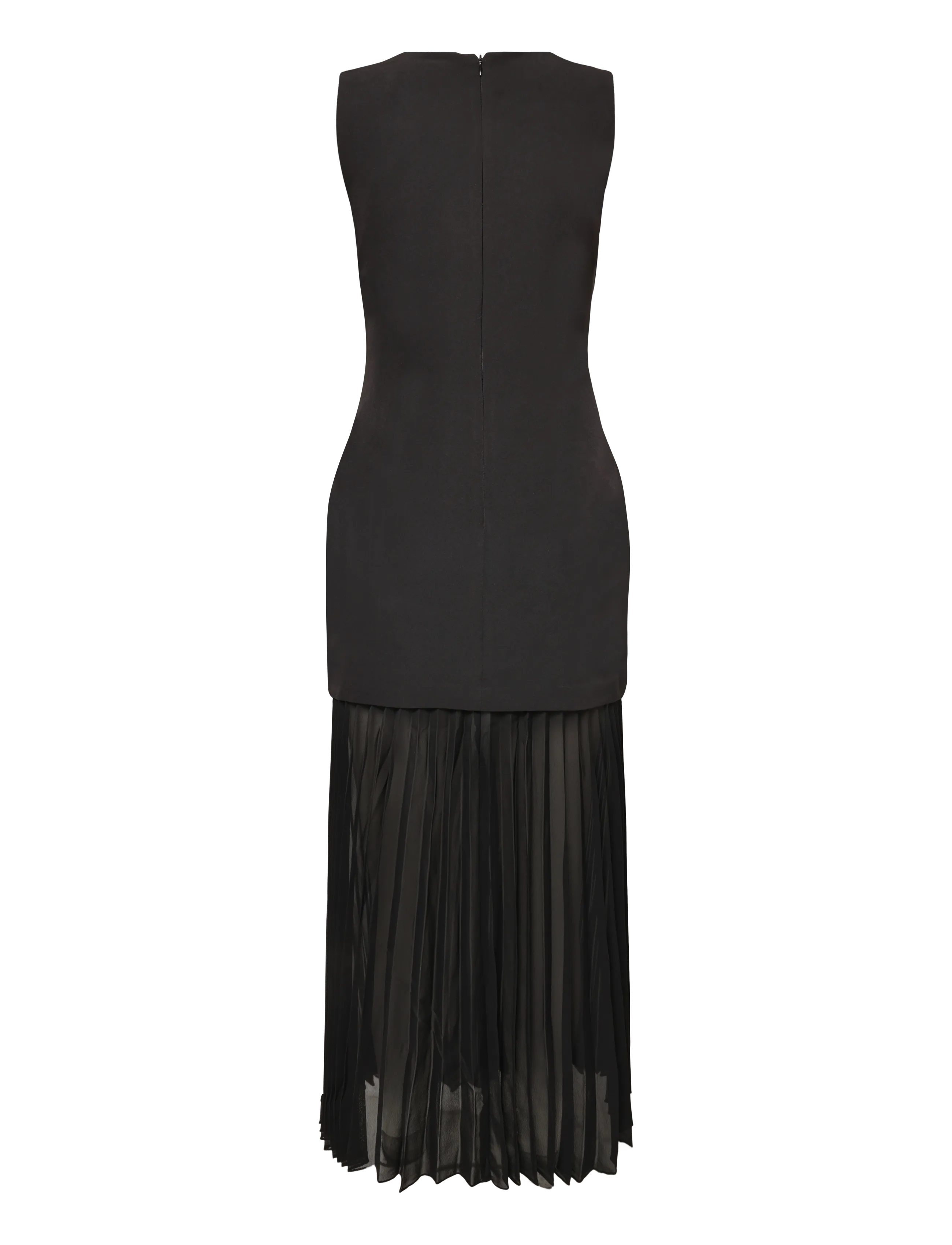 Vero Moda - VMFIVA SL LONG PLEATED DRESS - black - 2