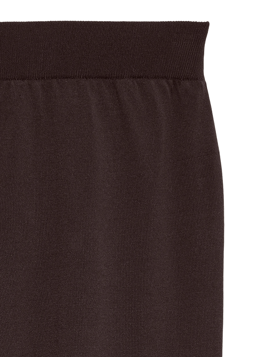Vero Moda - VMBARI NW BALLOON PANTS PRM - hosen mit geradem bein - chocolate torte - 1
