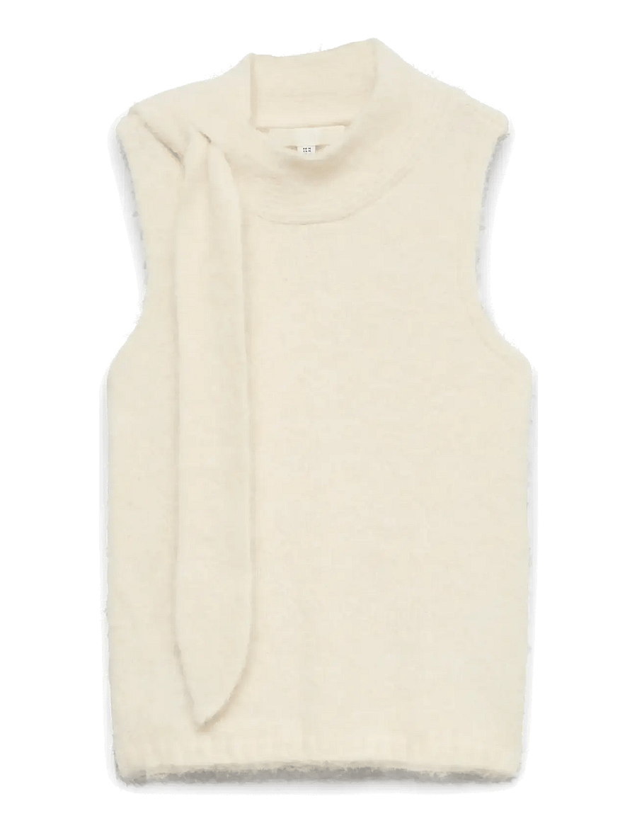 Vero Moda - VMVENEZIA SL TIE VEST PRM TS - birch - 0