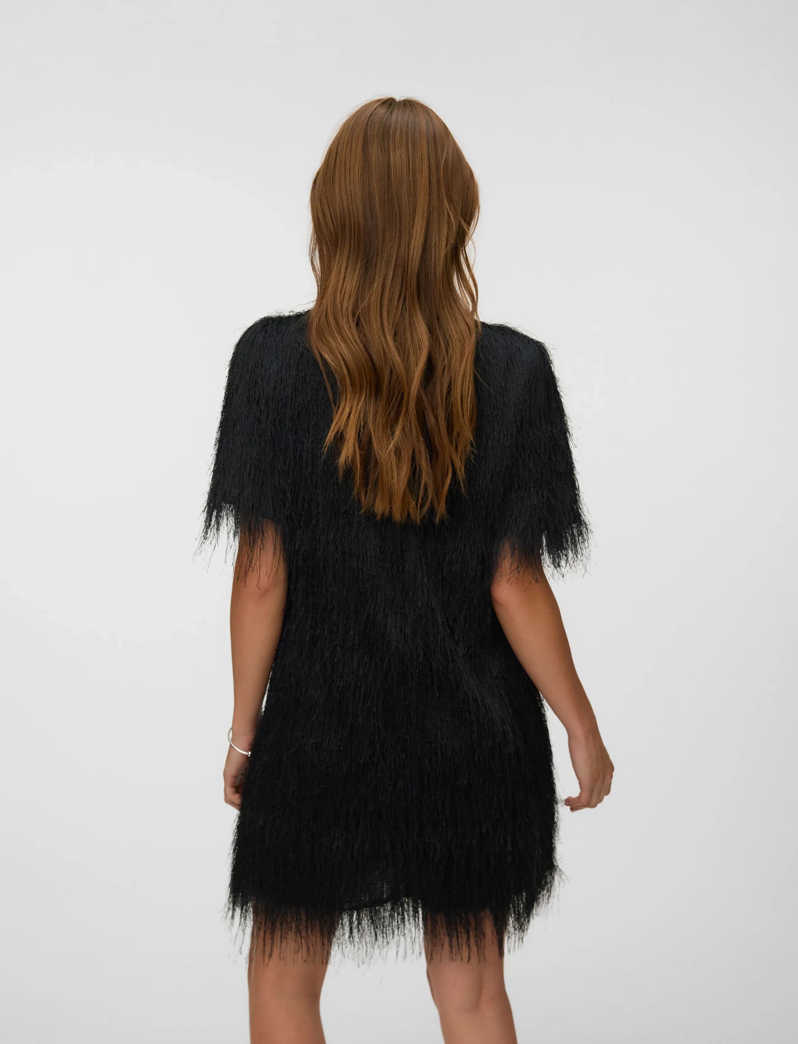 Vero Moda - AWEMBERLEY SS MINI DRESS - black - 3