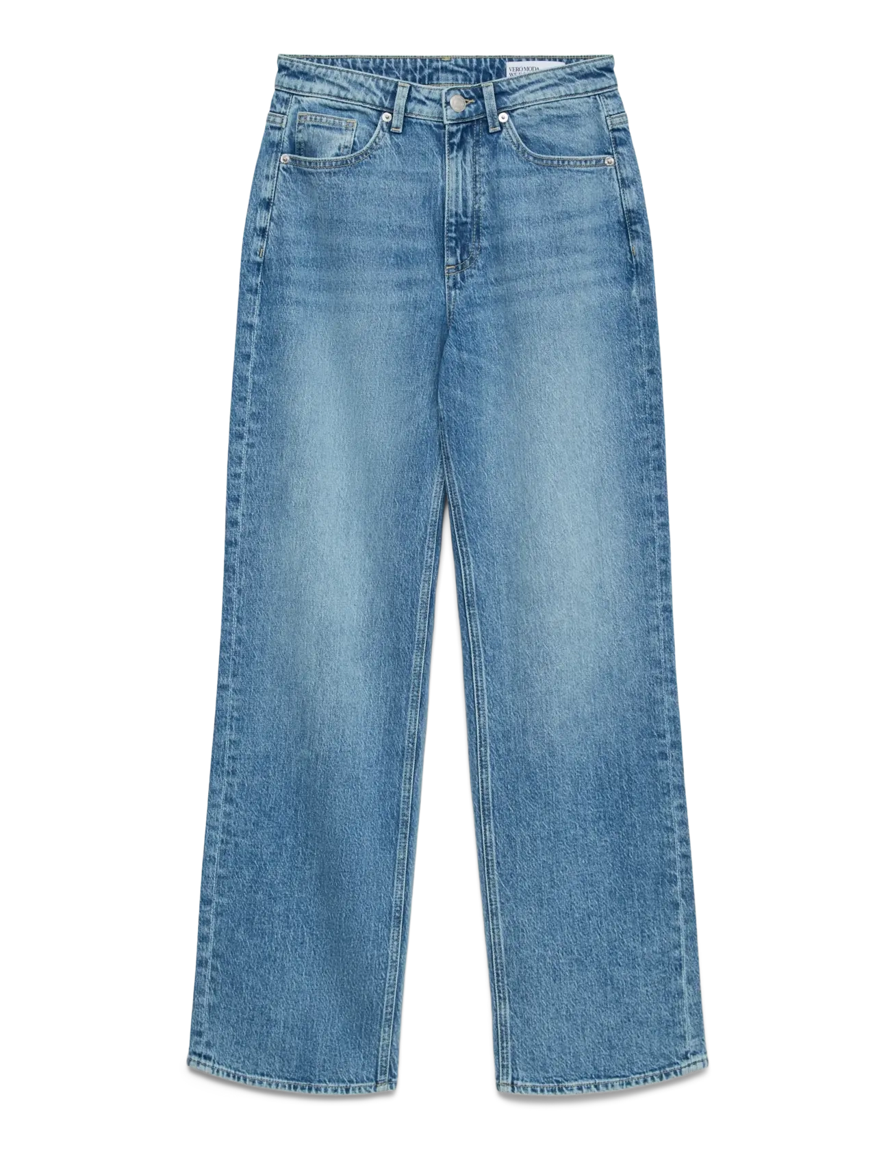 Vero Moda VMTESSA HR WIDE JEANS RA3065 GA NOOS - Festivali riietus - MEDIUM BLUE DENIM / blue