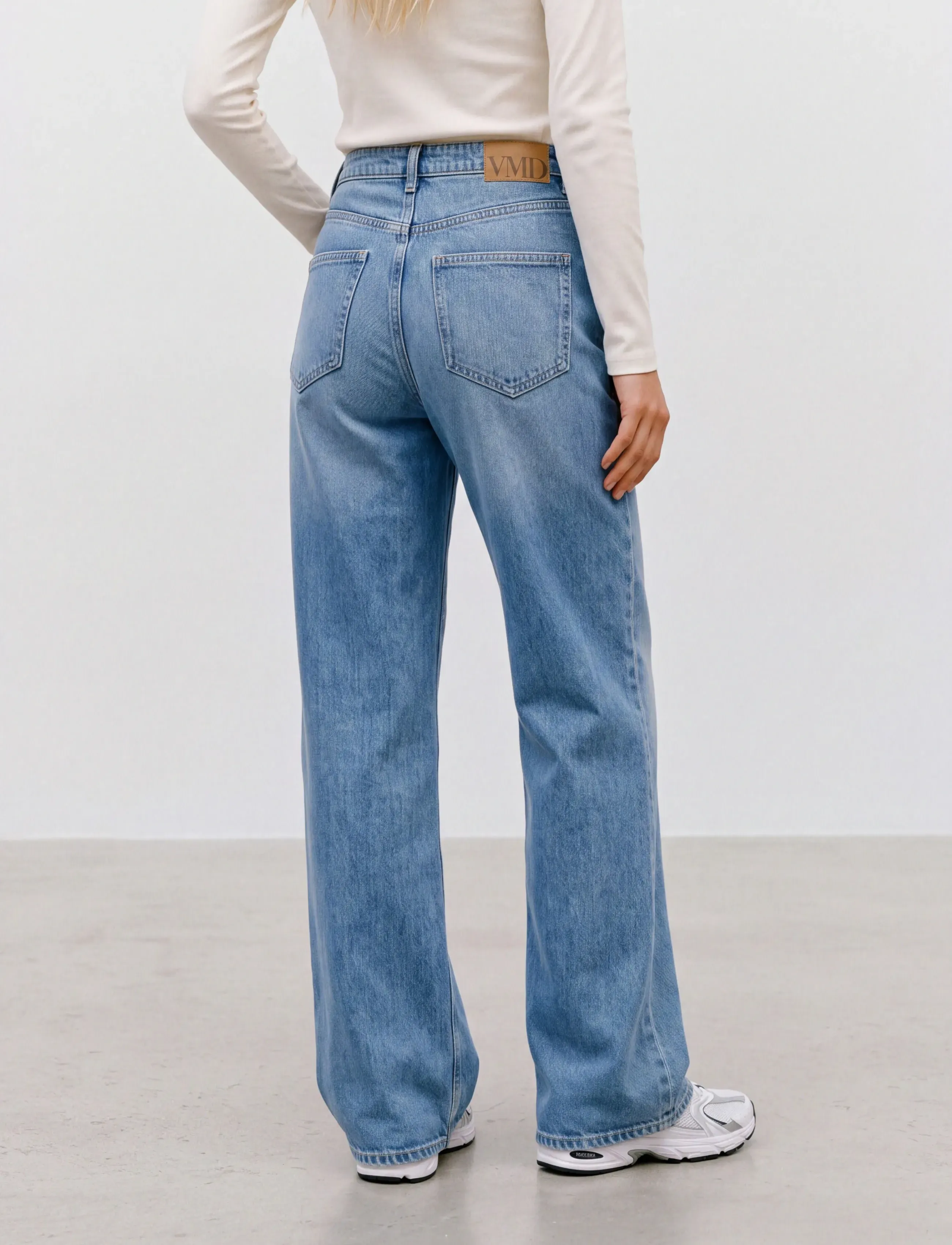 Vero Moda - VMTESSA HR WIDE JEANS RA3065 GA NOOS - brede jeans - medium blue denim - 2