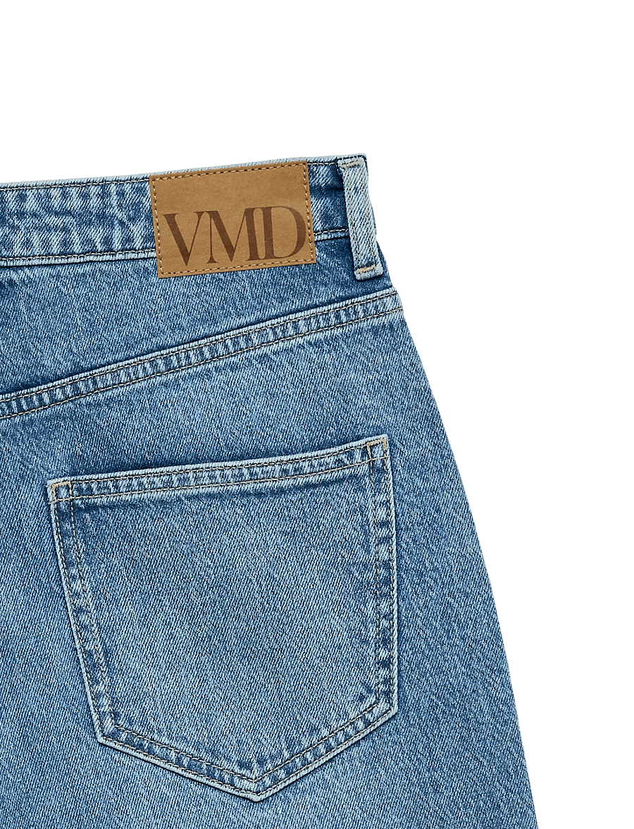 Vero Moda - VMTESSA HR WIDE JEANS RA3065 GA NOOS - hosen mit weitem bein - medium blue denim - 1