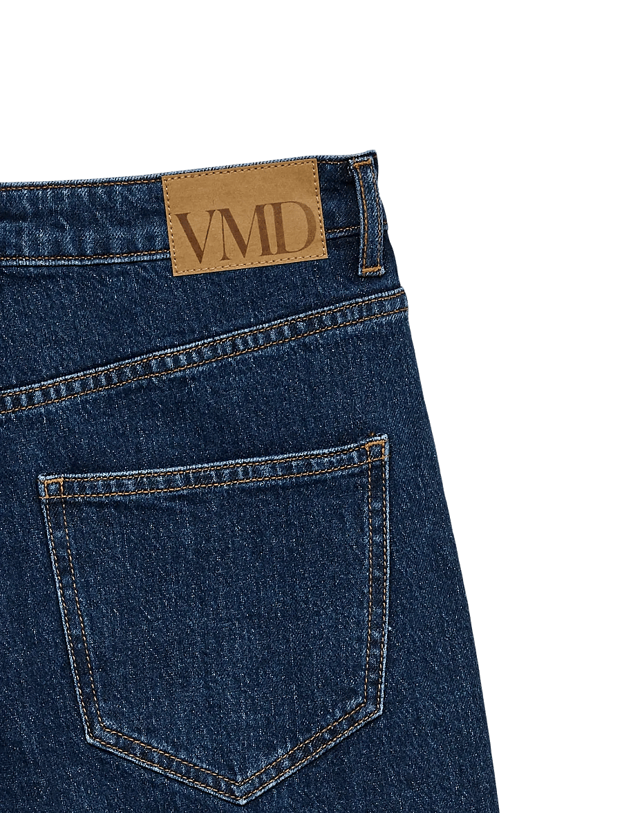 Vero Moda - VMTESSA HR WIDE JEANS RA3131 GA NOOS - brede jeans - dark blue denim - 1